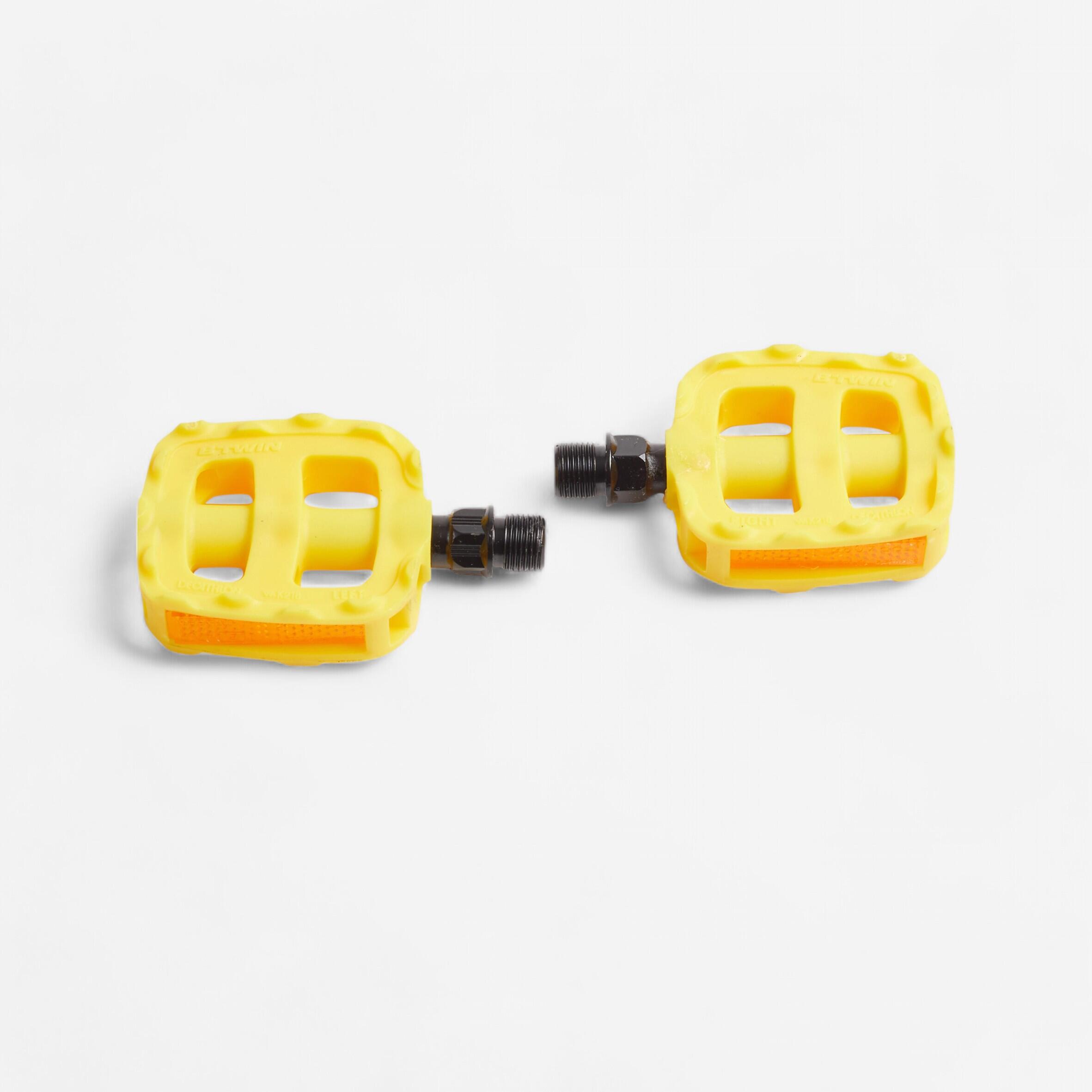 Pedale Kinderfahrrad 12 und 14 Zoll gelb