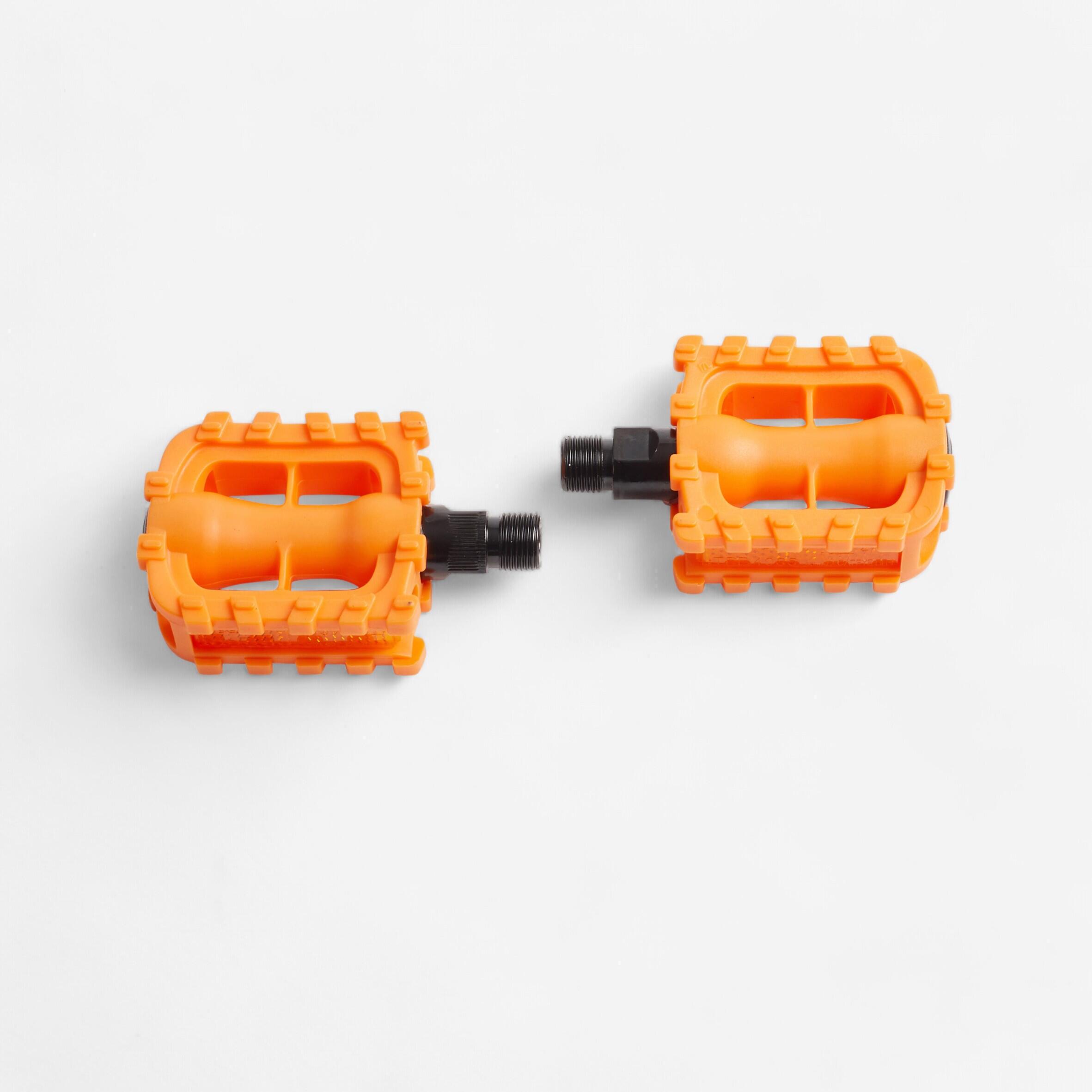 Pedale Kinderfahrrad 12 und 14 Zoll orange