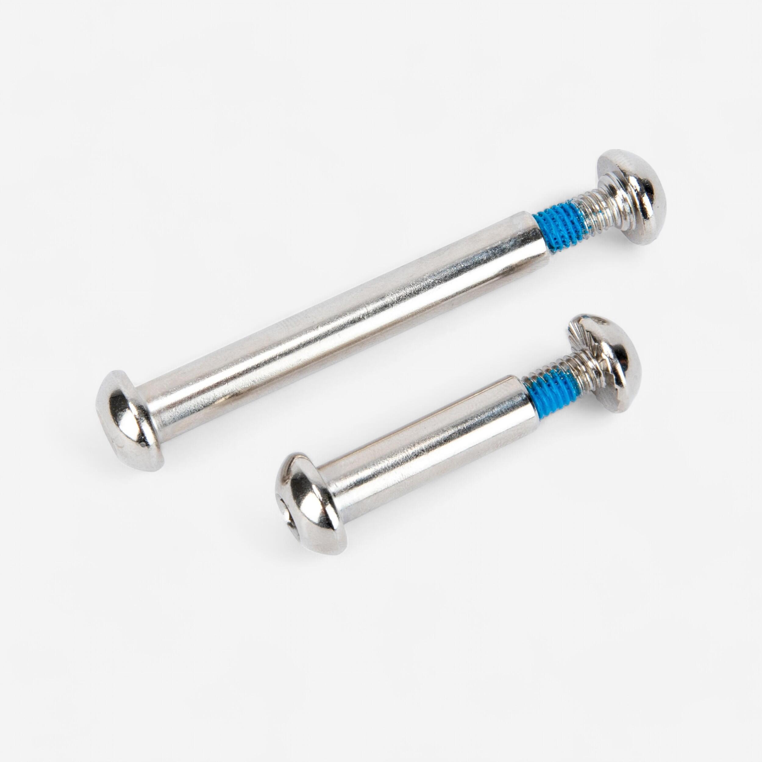 Set Radachsen Vorder- und Hinterrad für Scooter MID1