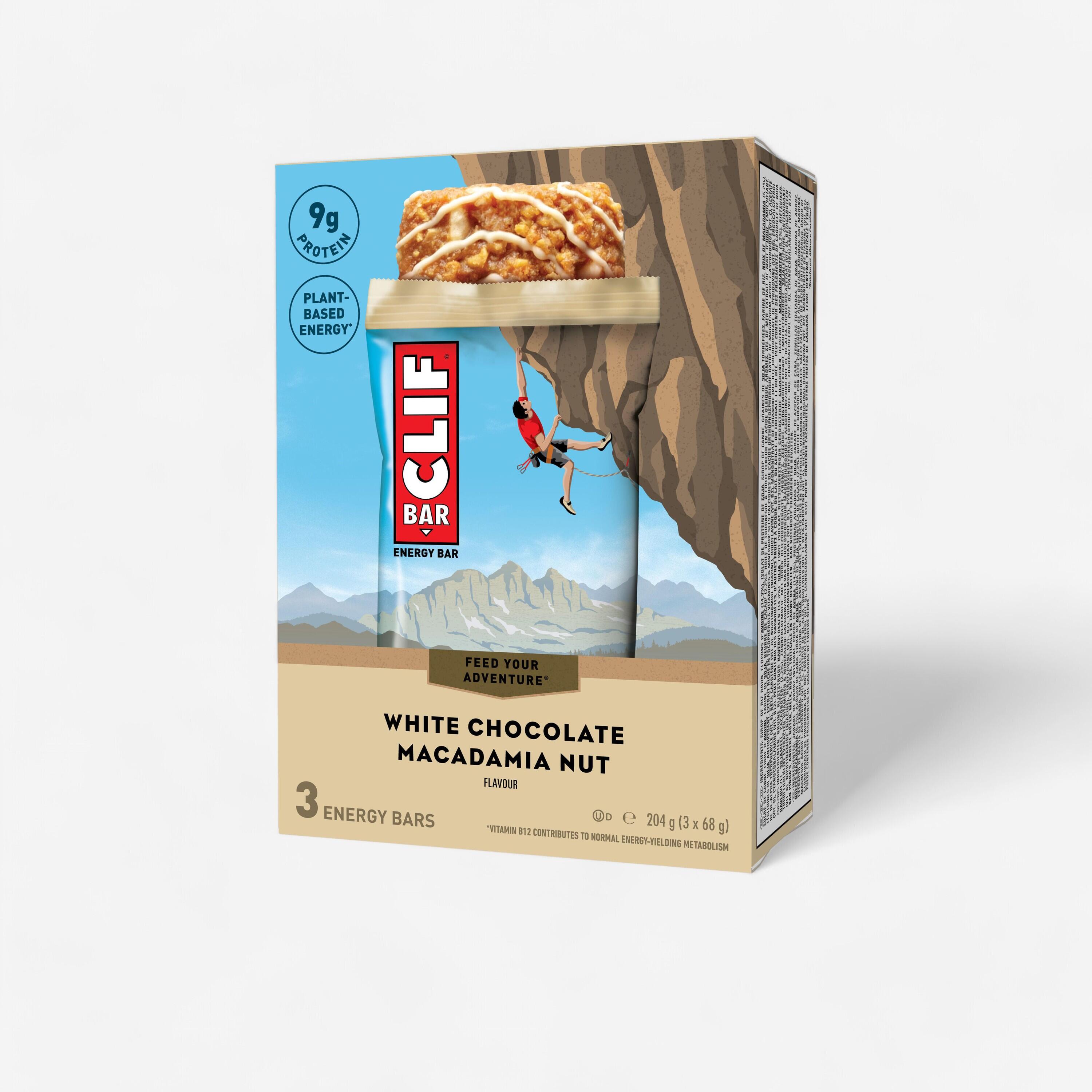 Energie Riegel weisse Schokolade & Macadamia 3 × (68 g) - Clif Bar