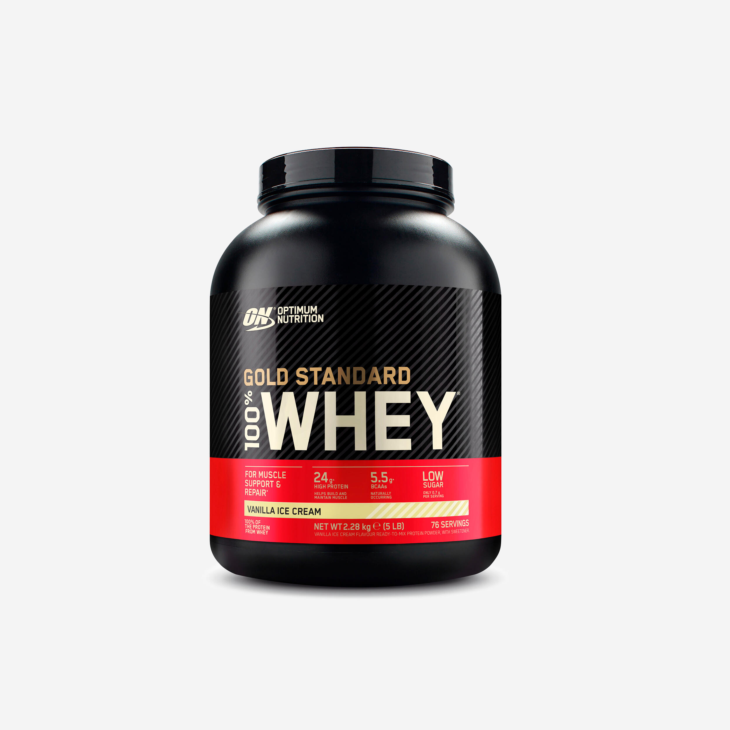 Proteinpulver Optimum Nutrition Whey Gold Standard Vanille 2,2 kg