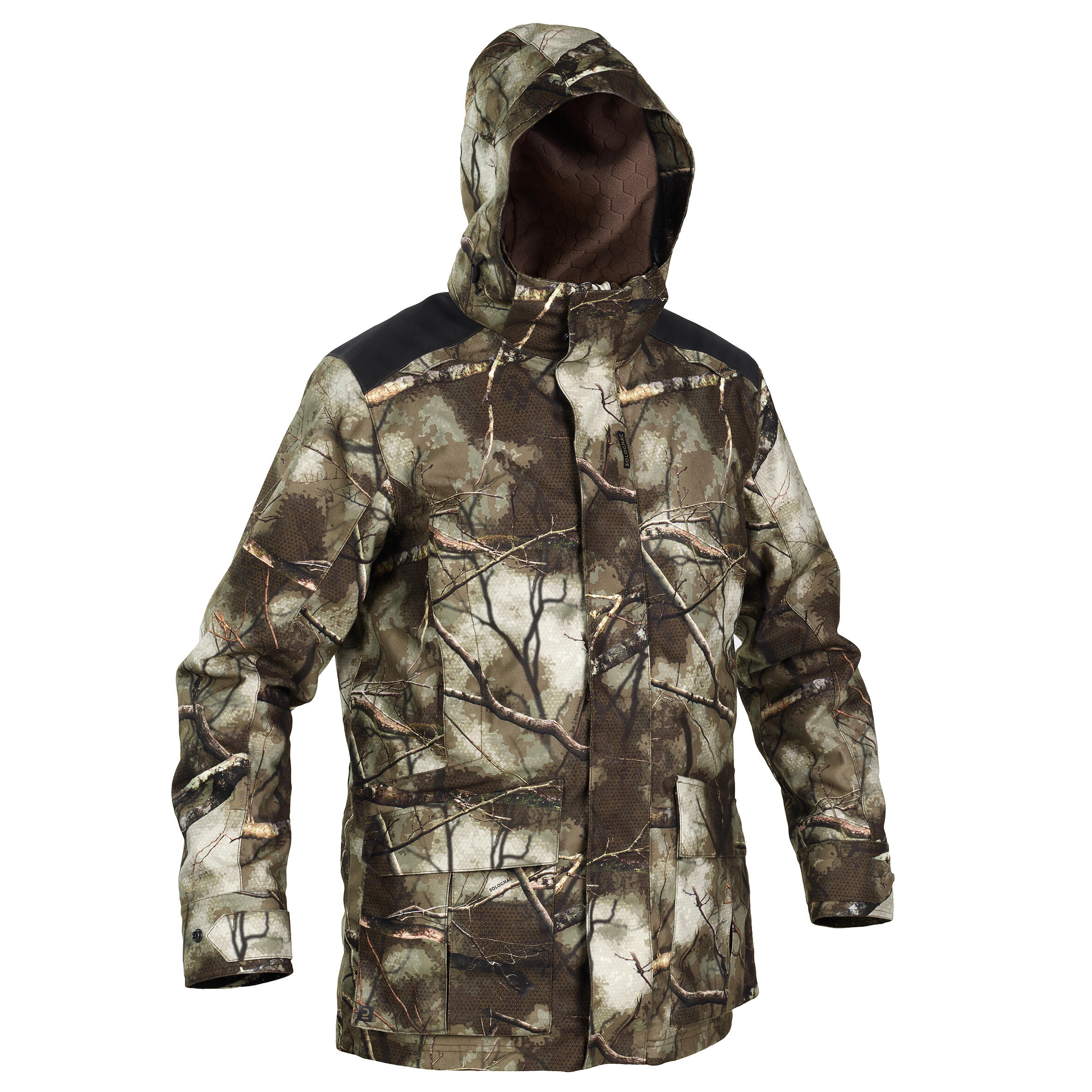 Jagd-Regenjacke 500 warm 3-in-1 Treemetic