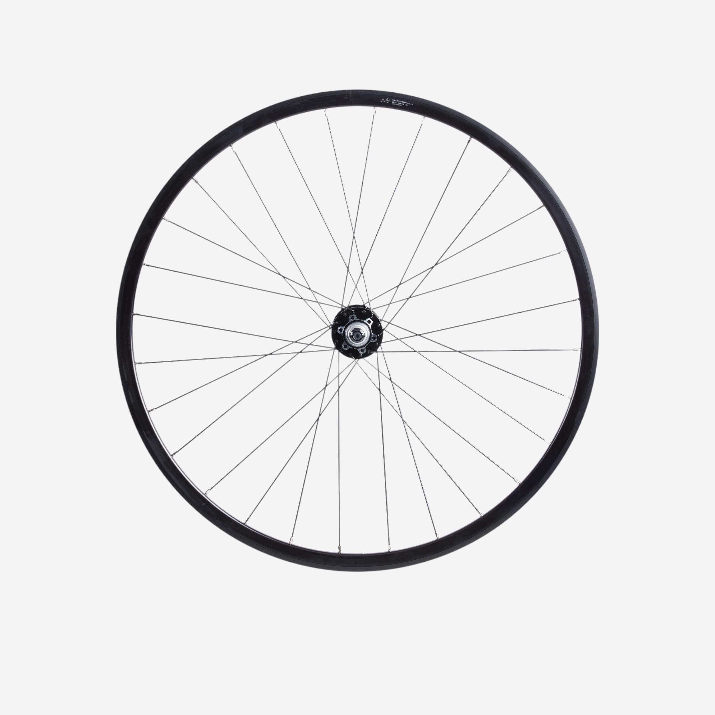 Vorderrad City Bike Speed 920 Hohlkammerfelge Scheibenbremse schwarz