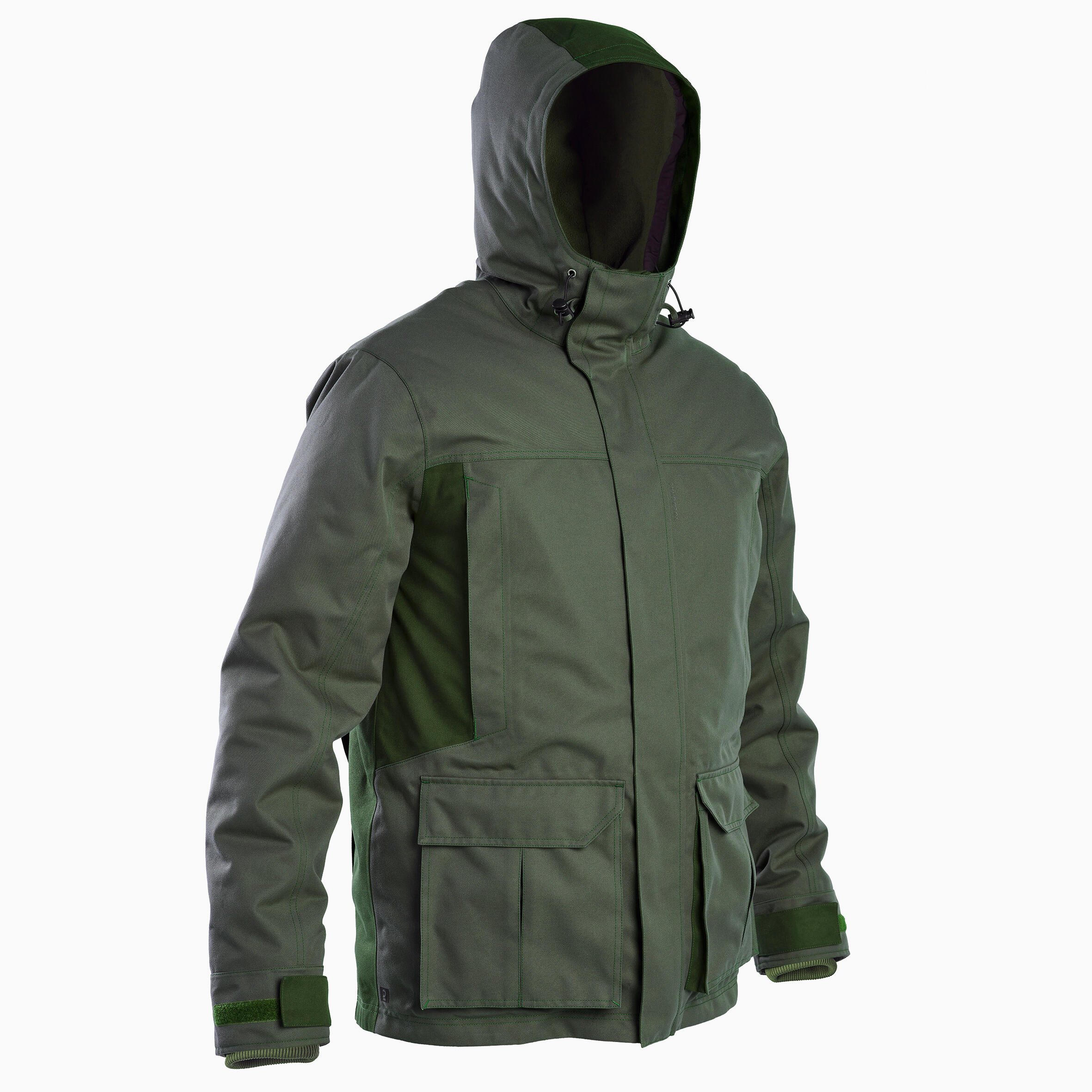 Jagdjacke Regenjacke 500 warm grün