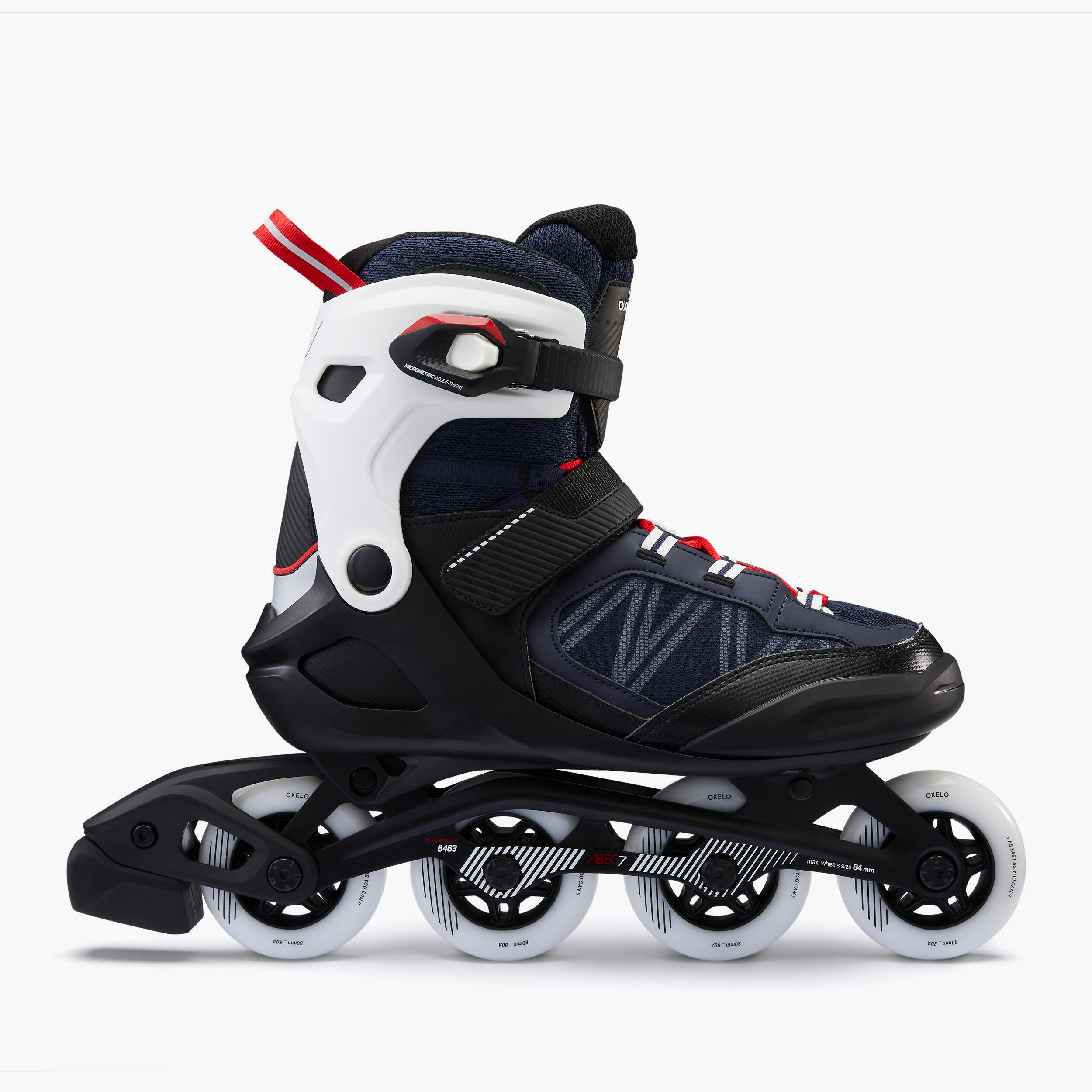Inline Skates Inliner Damen/Herren - FIT500 blau/rot