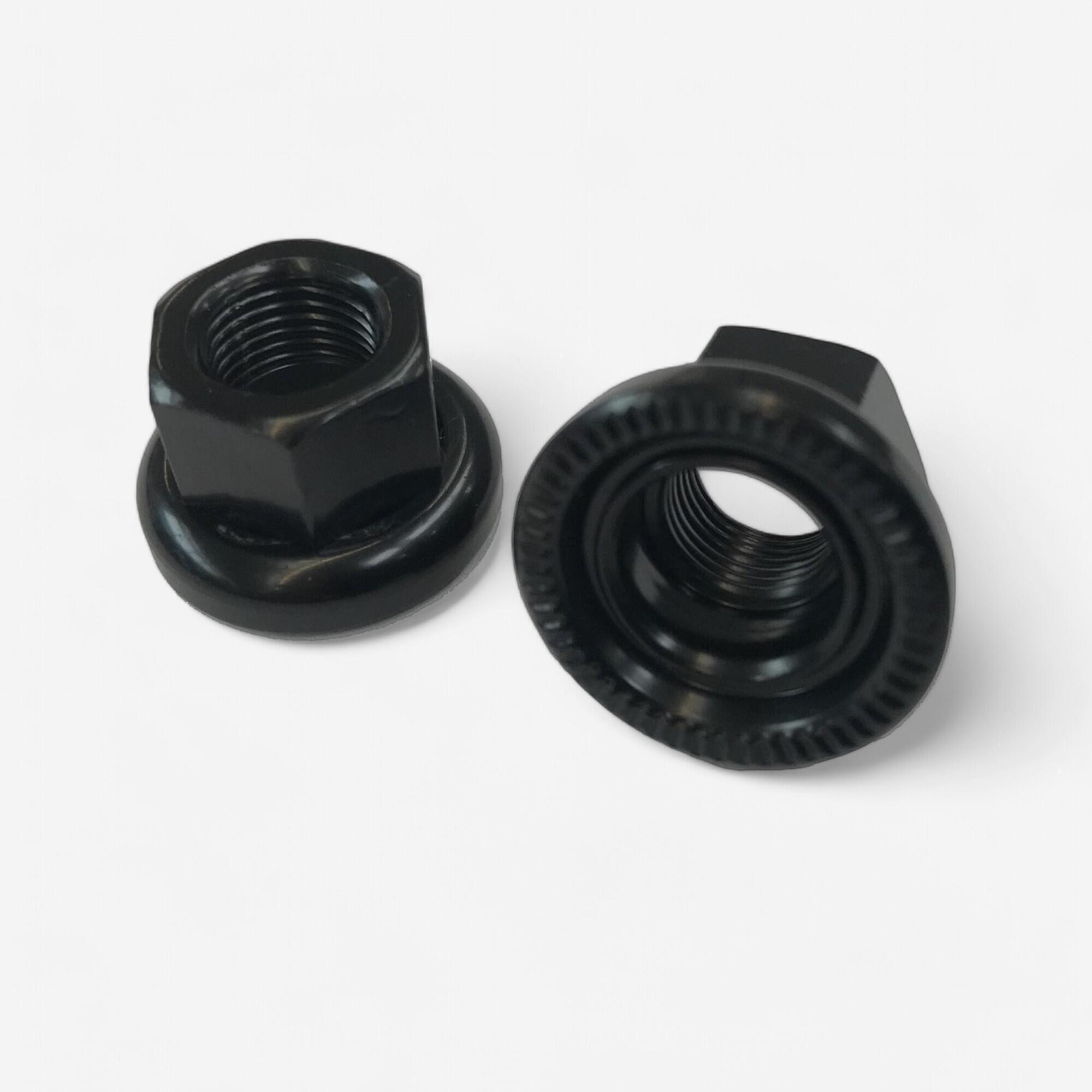 Zwei Muttern M10 P1.0 für das Hinterrad des City Bikes Elops Speed 500