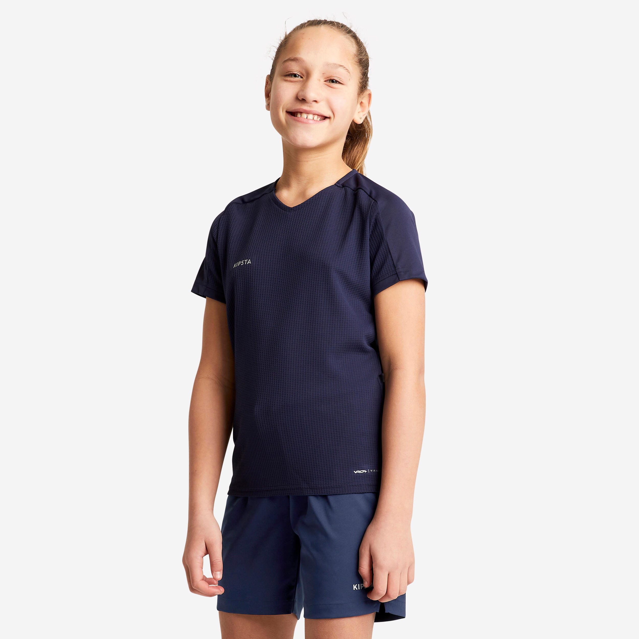 Mädchen Fußball Trikot - Viralto blau