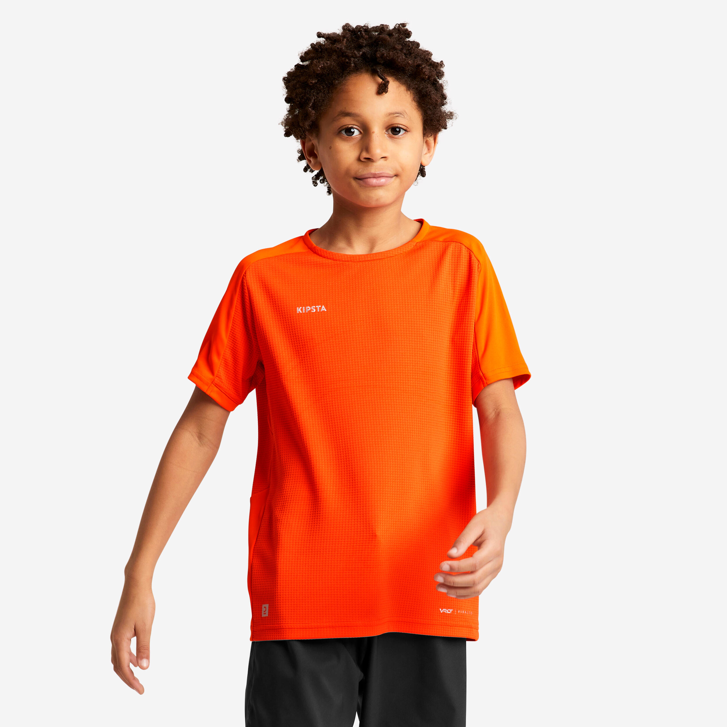 Kinder Fußball Trikot kurzarm - VIRALTO Club - orange