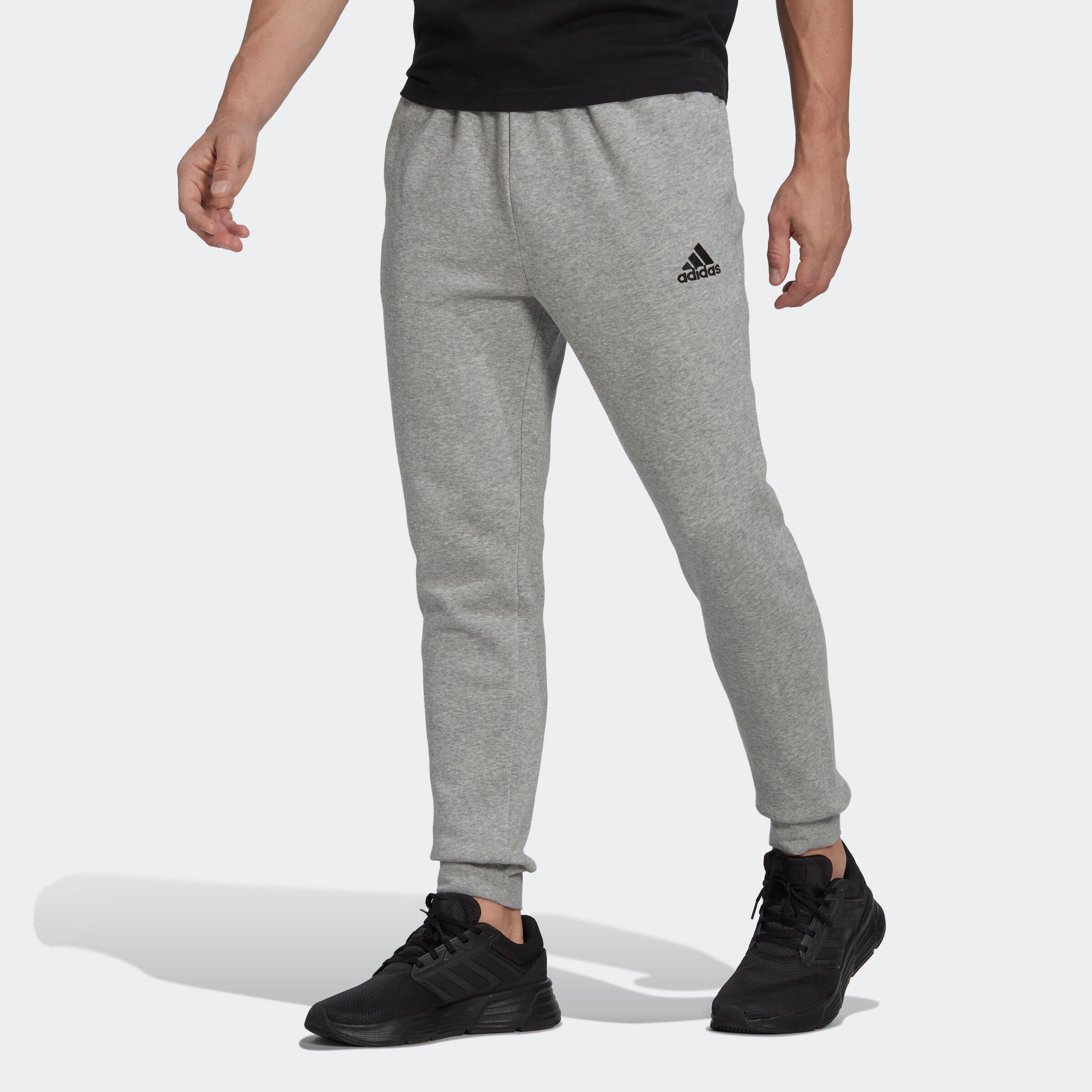 Jogginghose Fitness Soft Training ADIDAS Herren grau