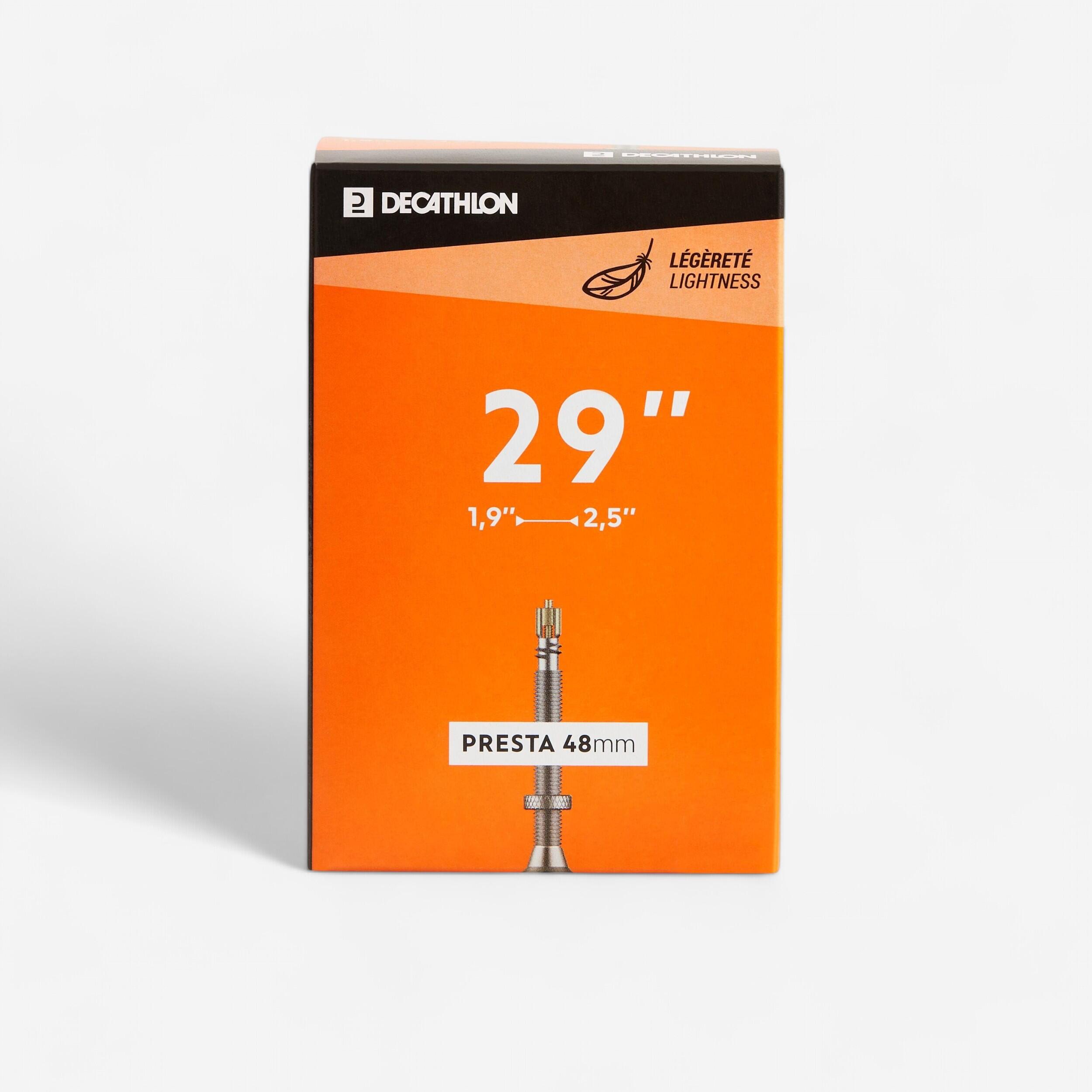 Fahrradschlauch MTB 29×1,9‒2,5 Presta 48 light