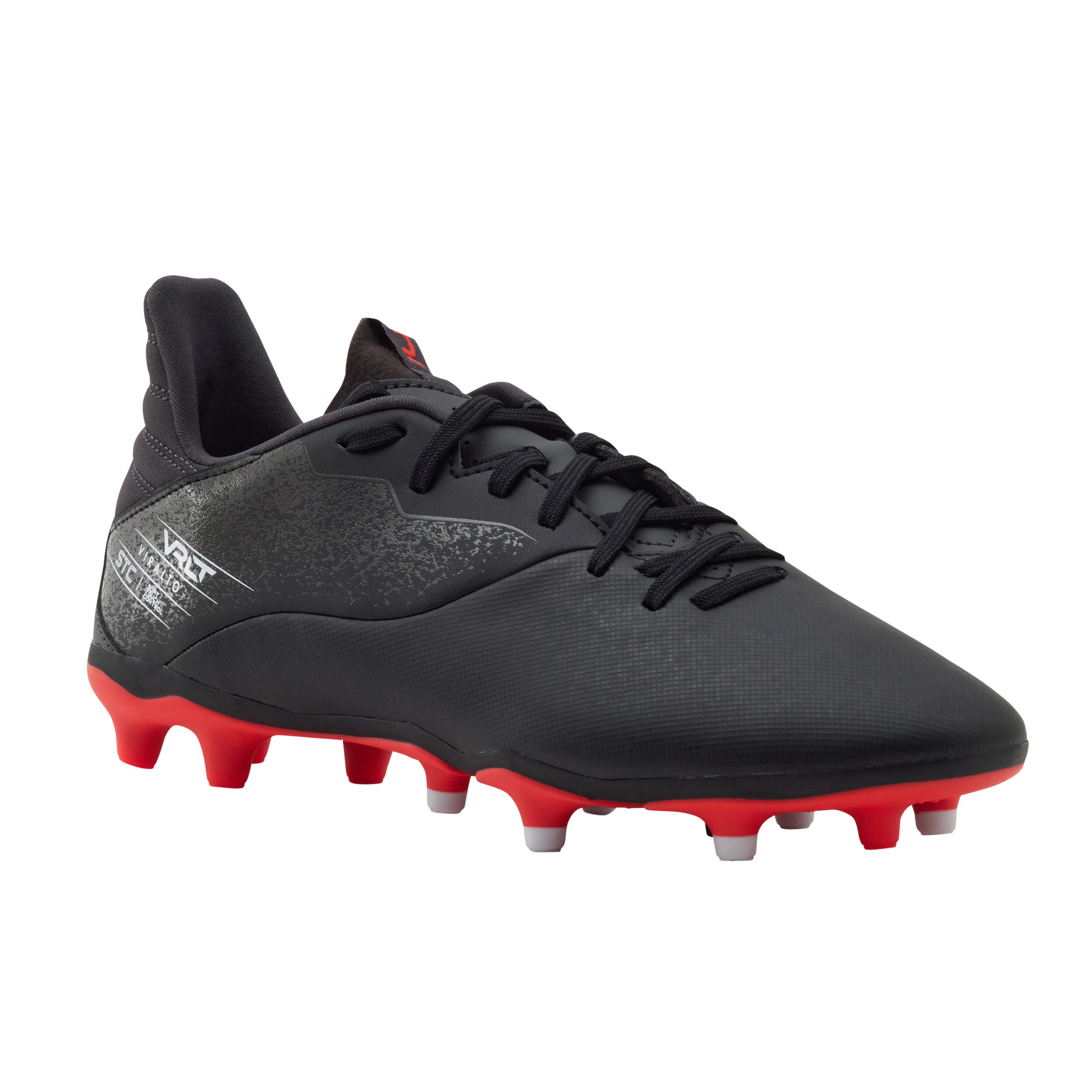 Damen/Herren Fussball Nockenschuhe FG ‒ VIRALTO I schwarz/rot