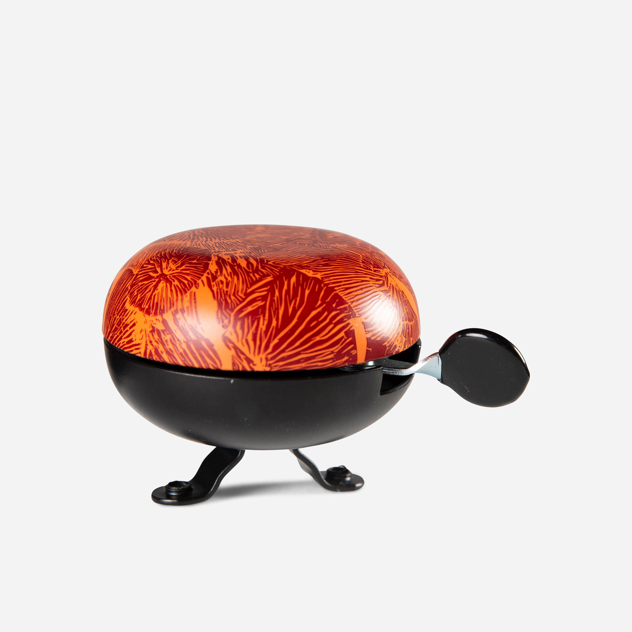 Fahrradklingel City Bike Elops Classic 140 rot