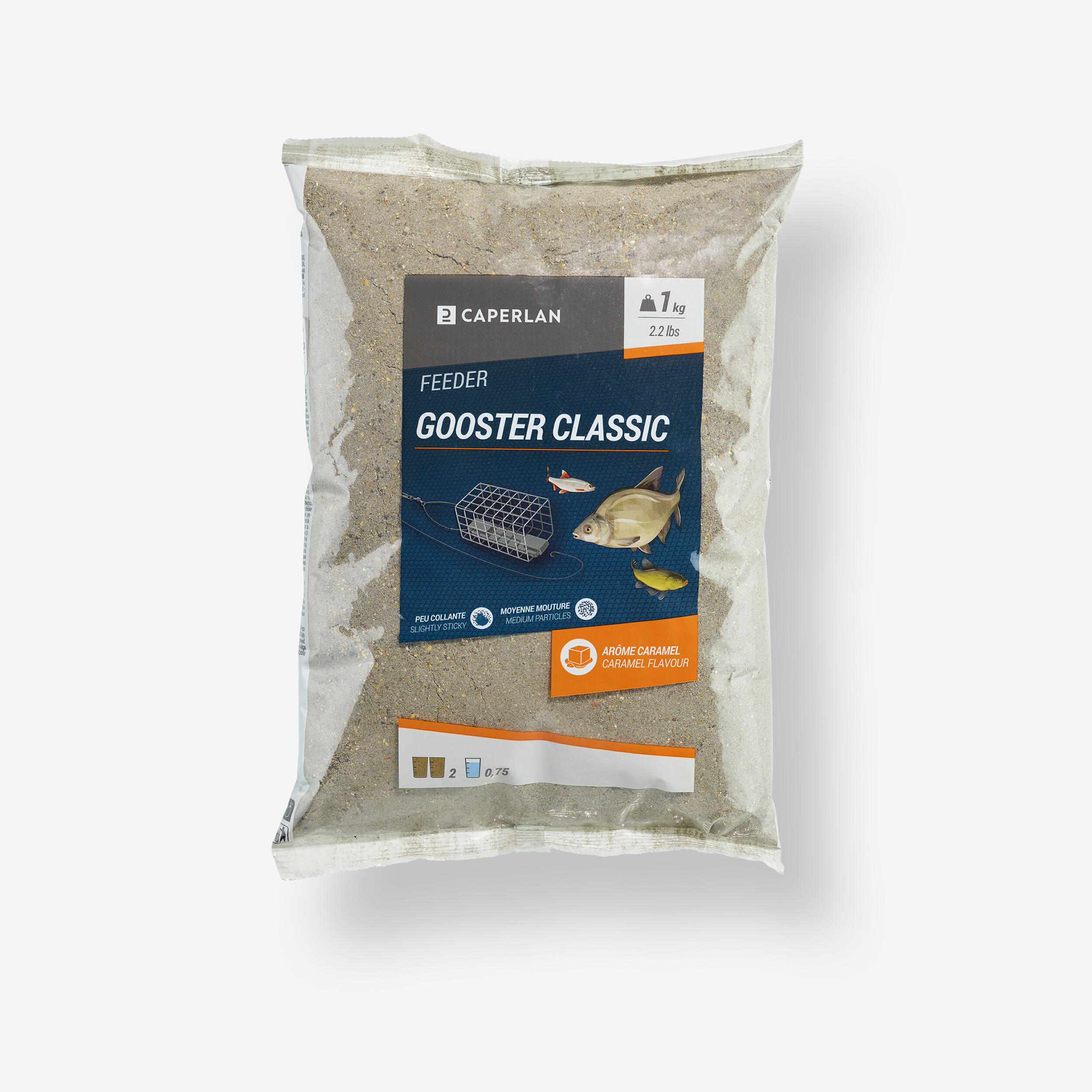 Grundfutter Gooster Classic Feeder Fische aller Art 1 kg