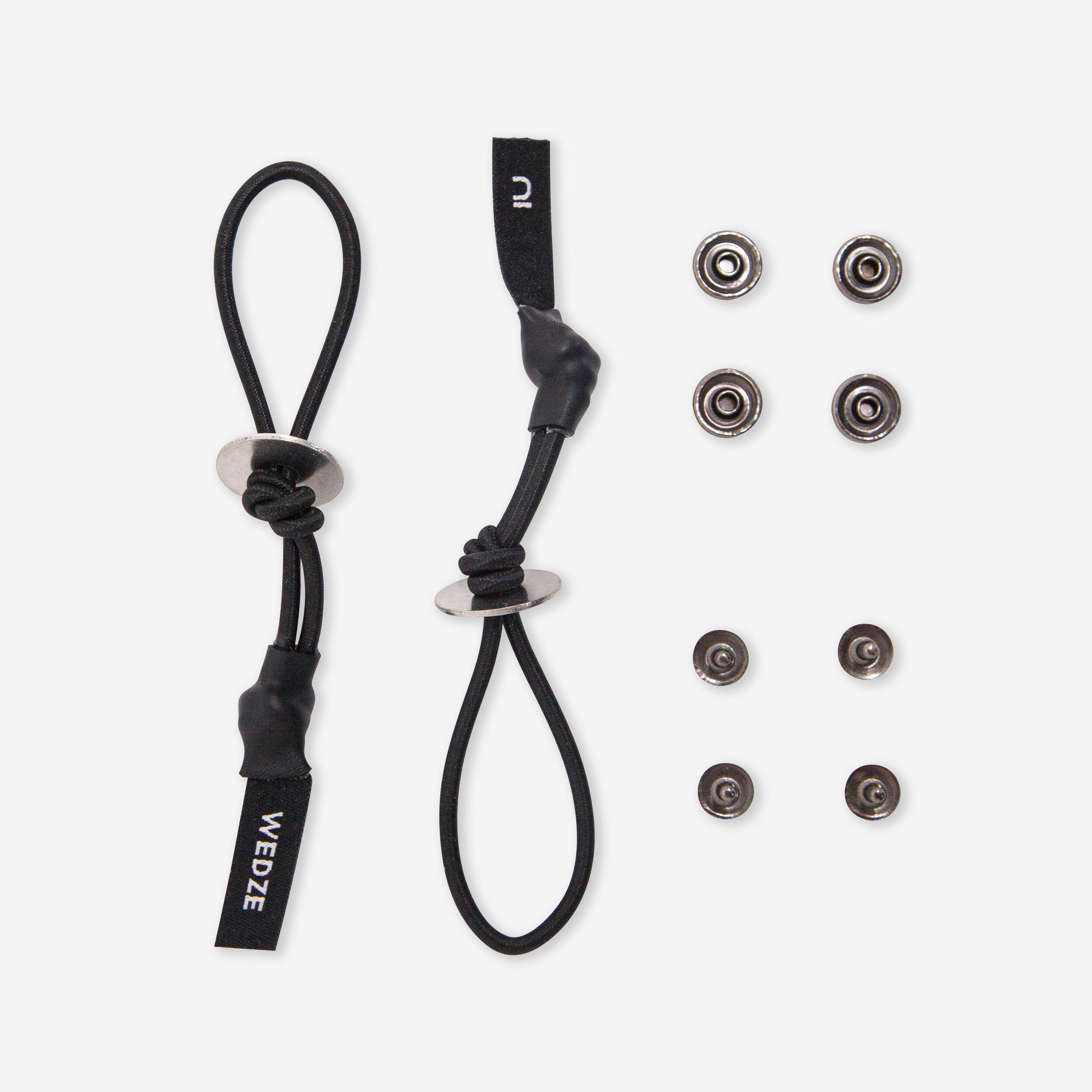 Skifell-Befestigung Tourenski elastisch für Ski mit Kerbe