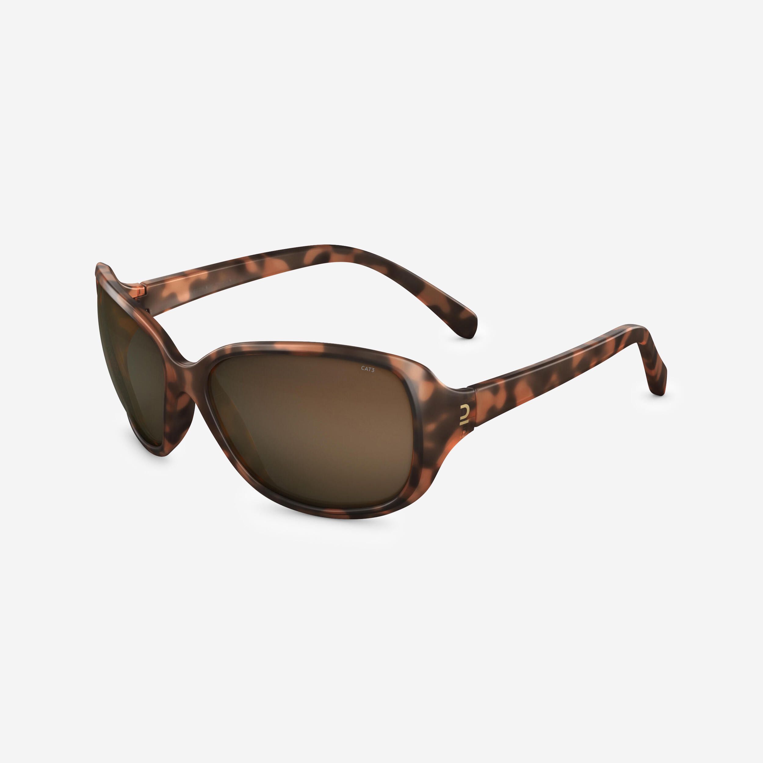 Sonnenbrille Wandern MH530 Havana Damen Kategorie 3