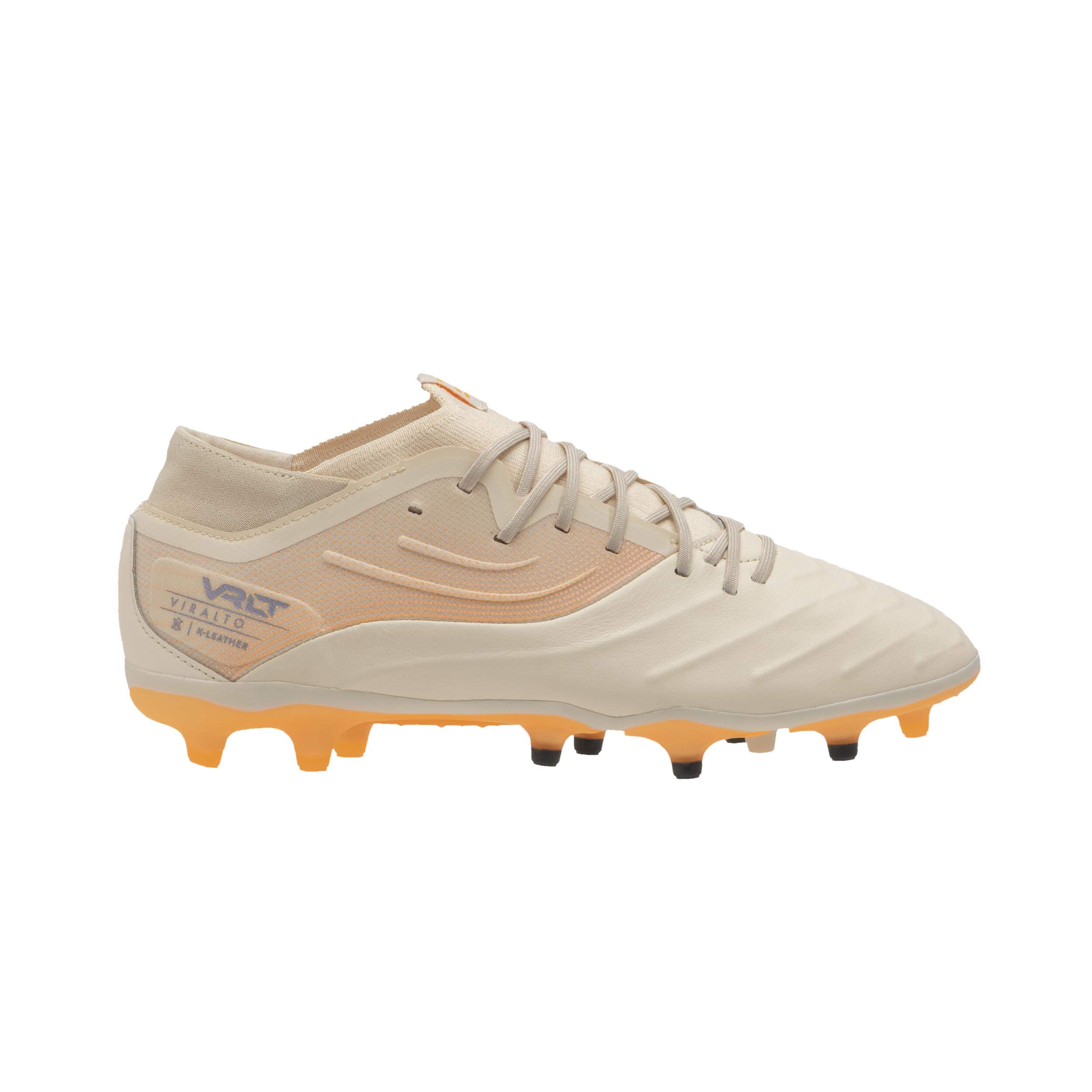 Damen/Herren Fußballschuhe Premium Leder - VIRALTO IV Pro Evolution Amber Jewel