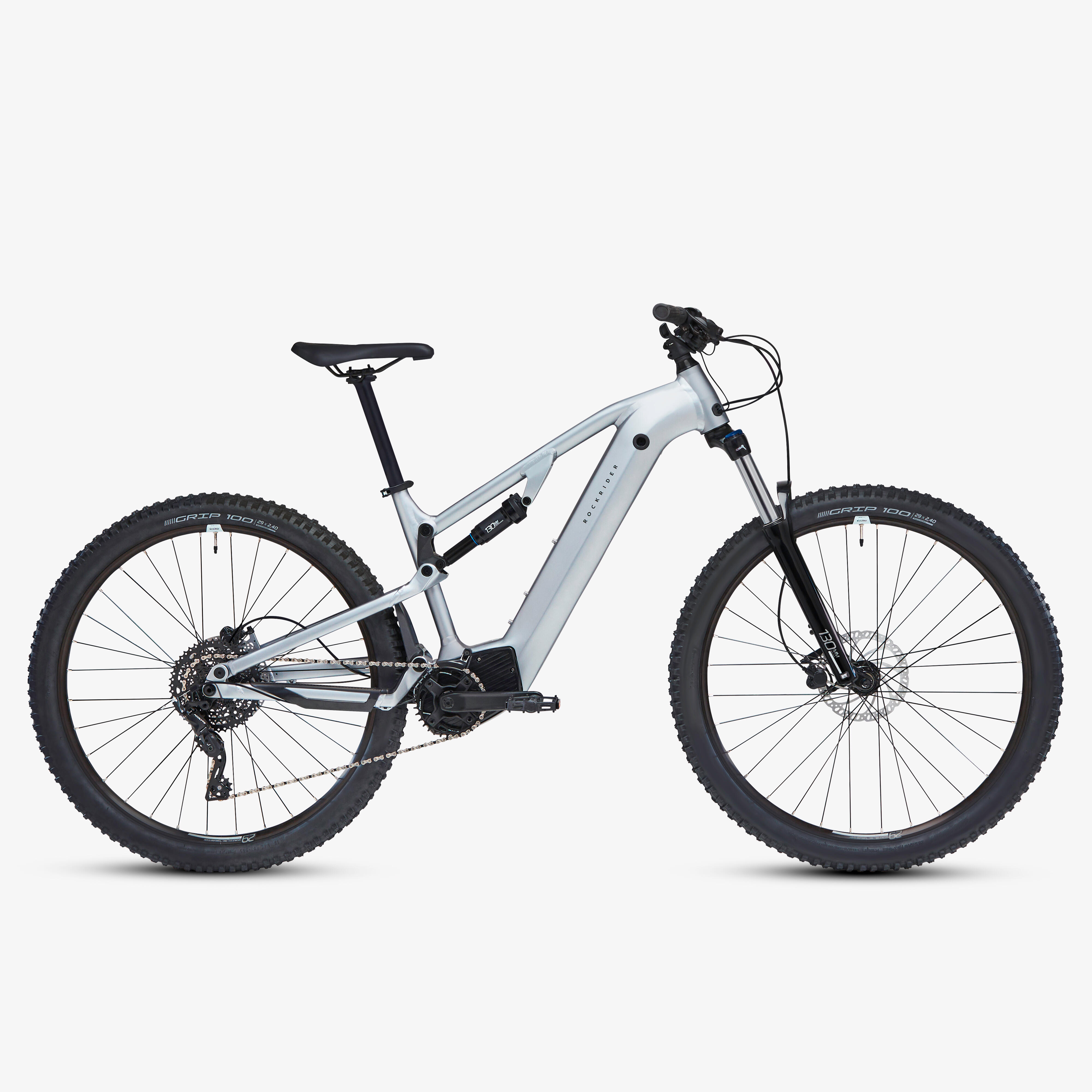 E-Mountainbike 29 Zoll E-EXPL 500S vollgefedert grau-metallic