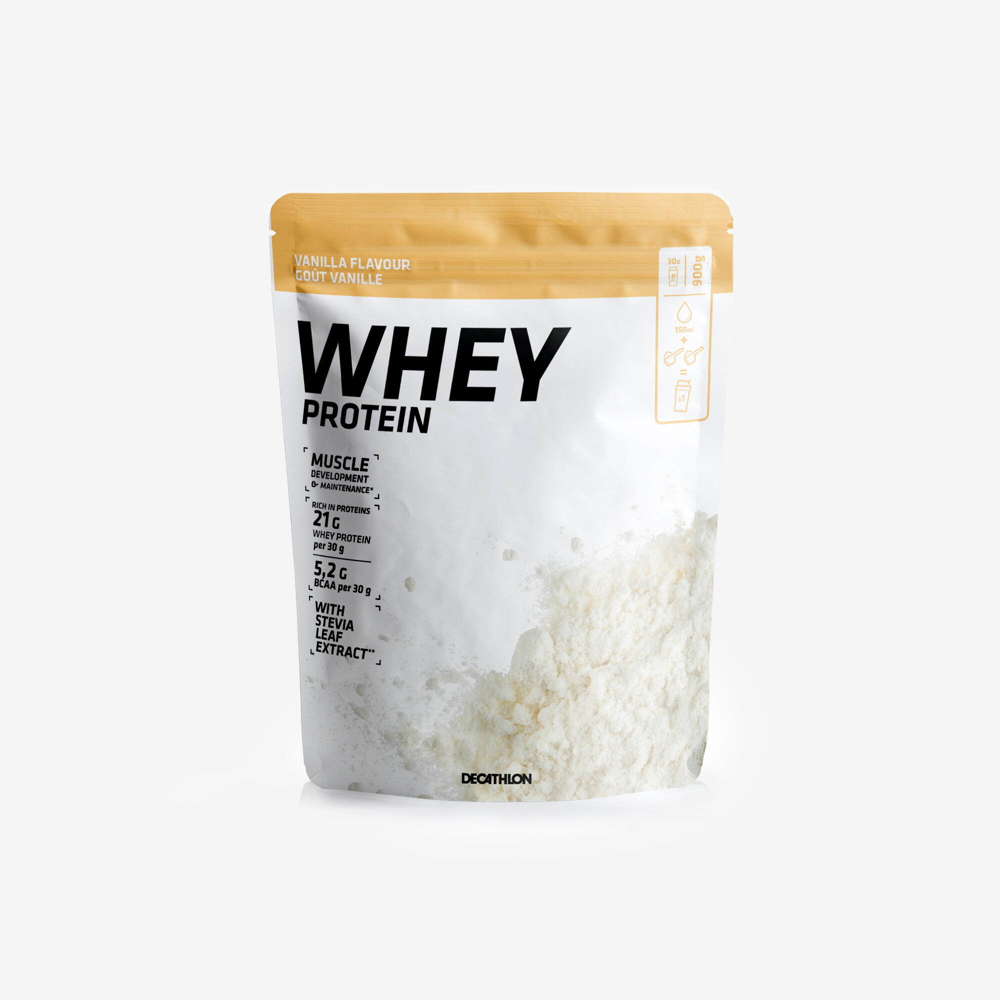 Whey Protein Getränkepulver Vanille 900 g
