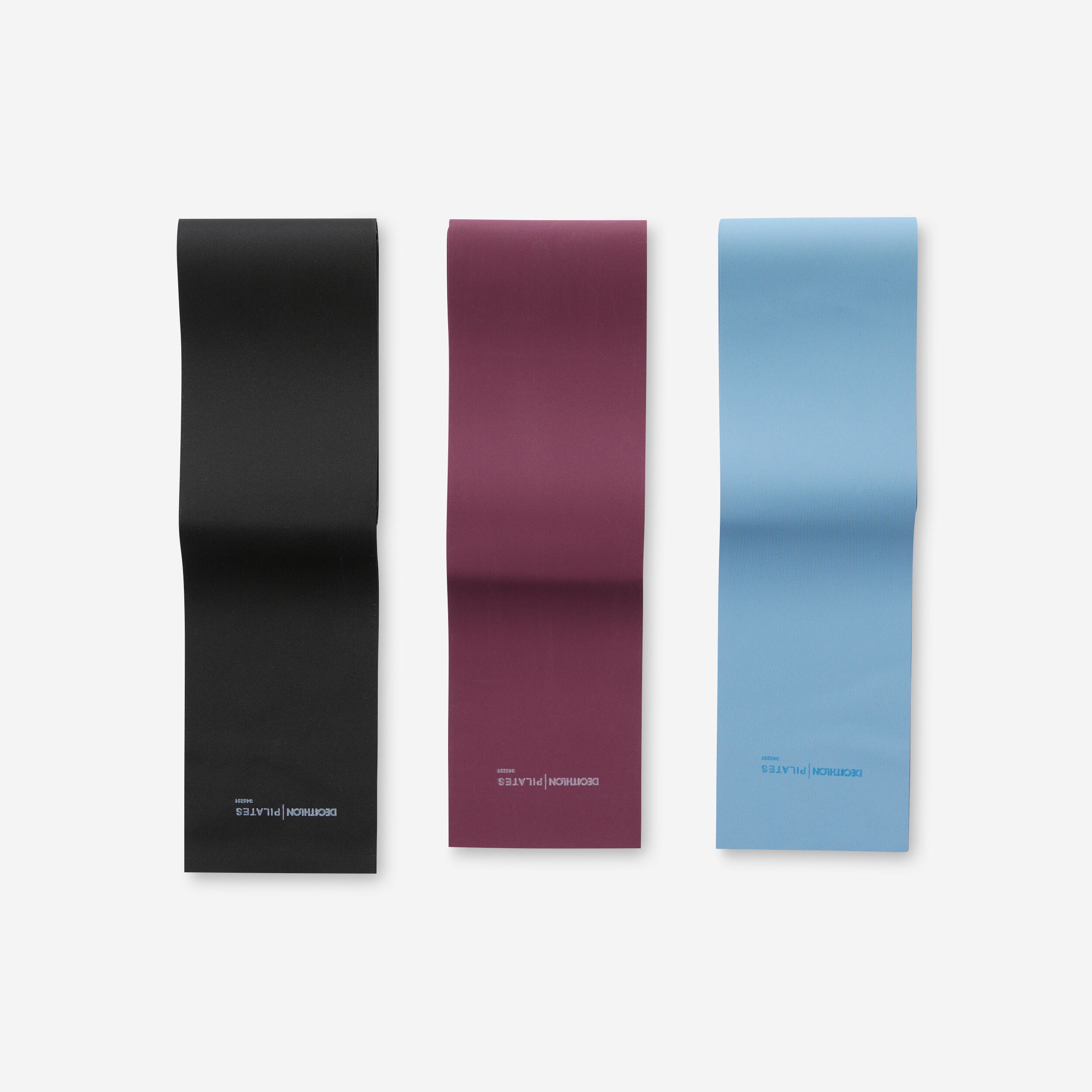 Fitness Band Trainingsband Pilates 3er Set 2 kg 3 kg 4 kg