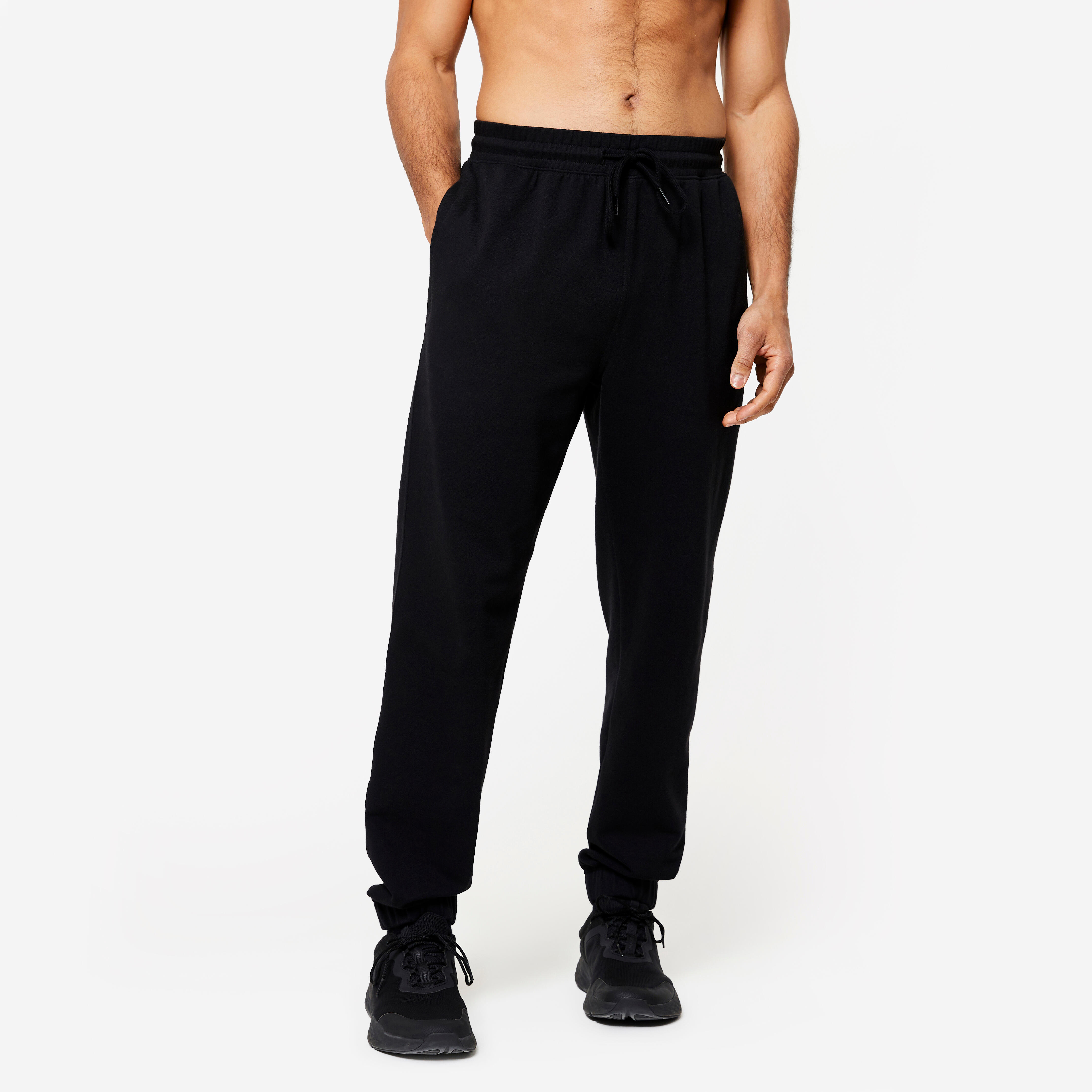 Jogginghose Herren Regular - schwarz