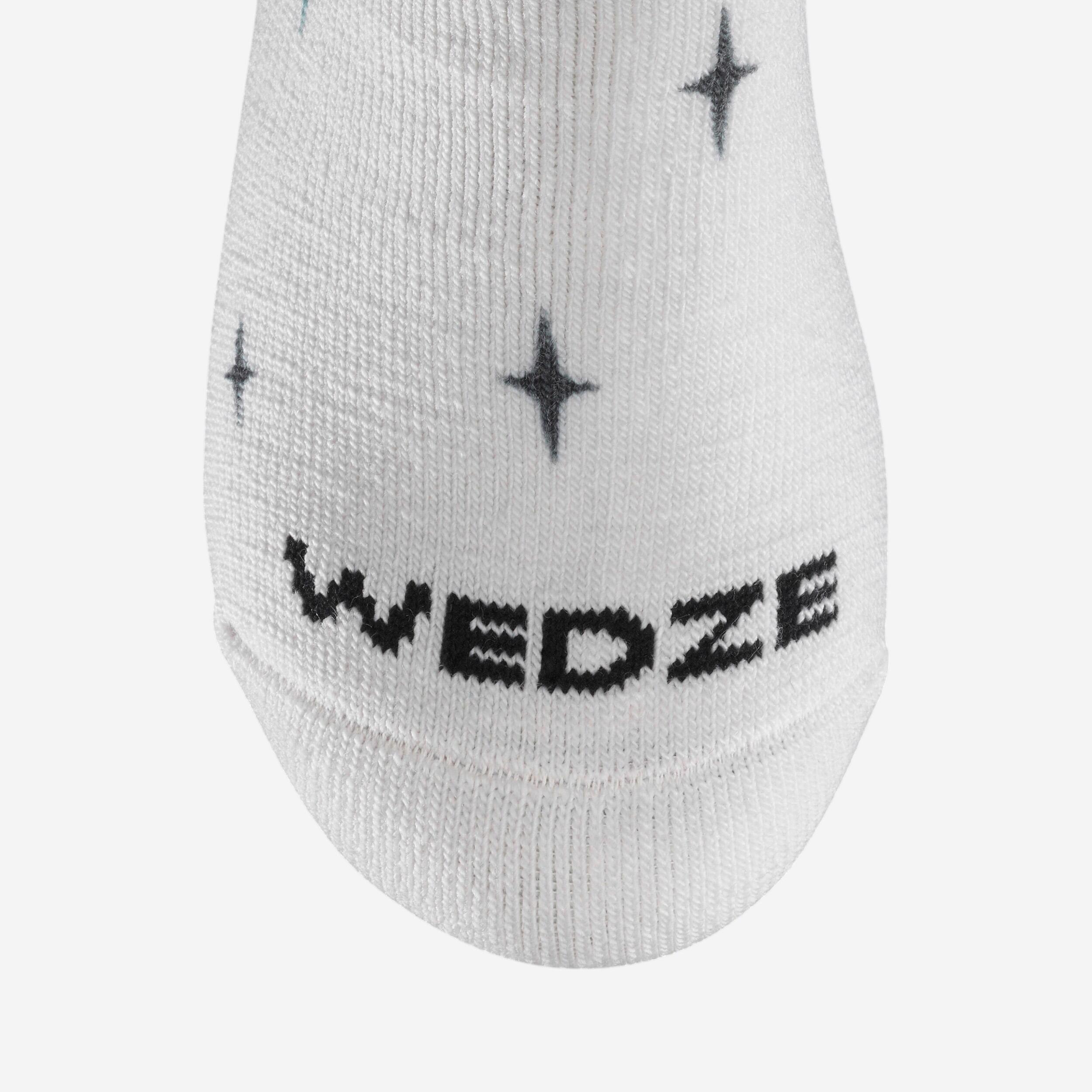 Ski- und Snowboardsocken Kinder - 100 schwarz