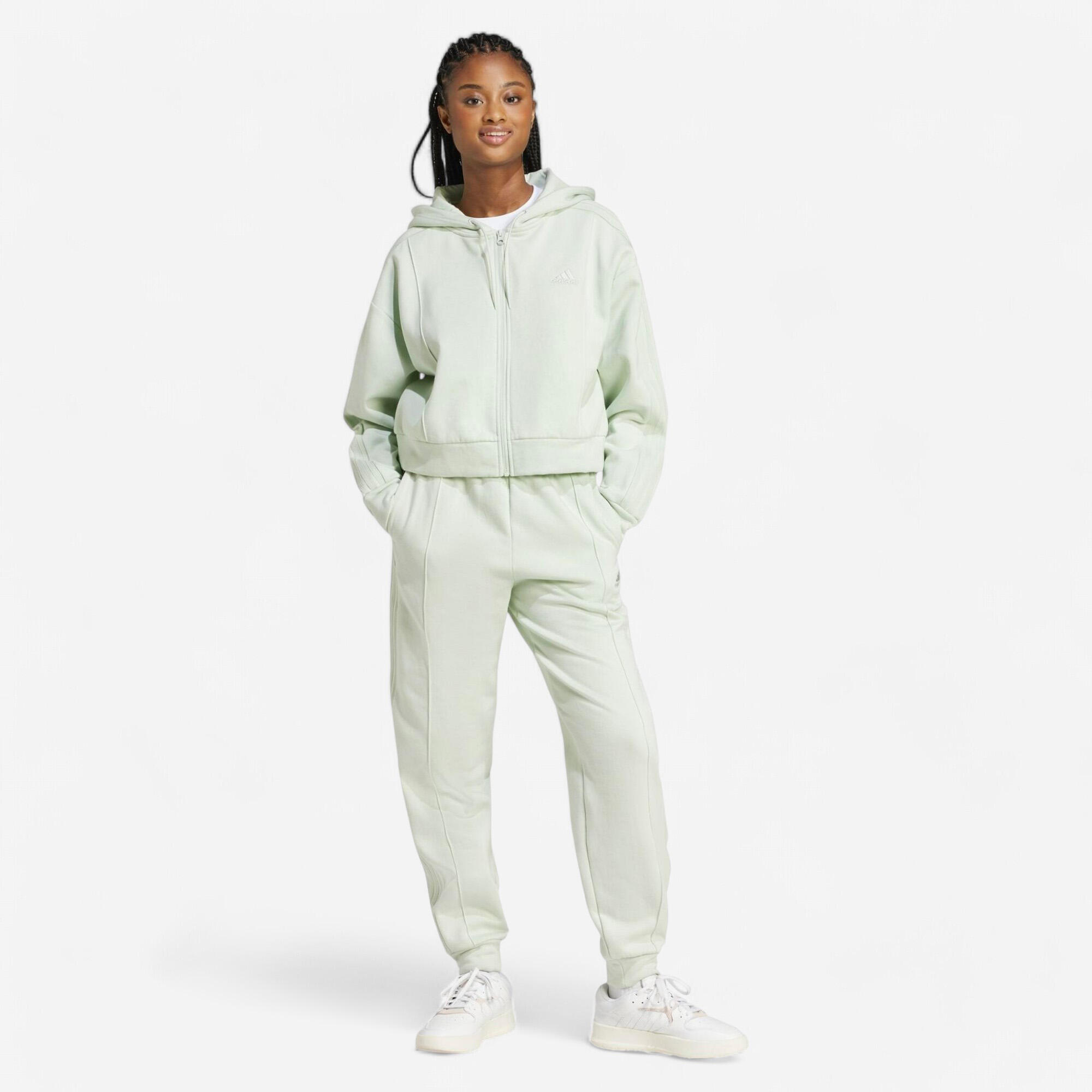 ADIDAS Trainingsanzug Damen Crop - grün