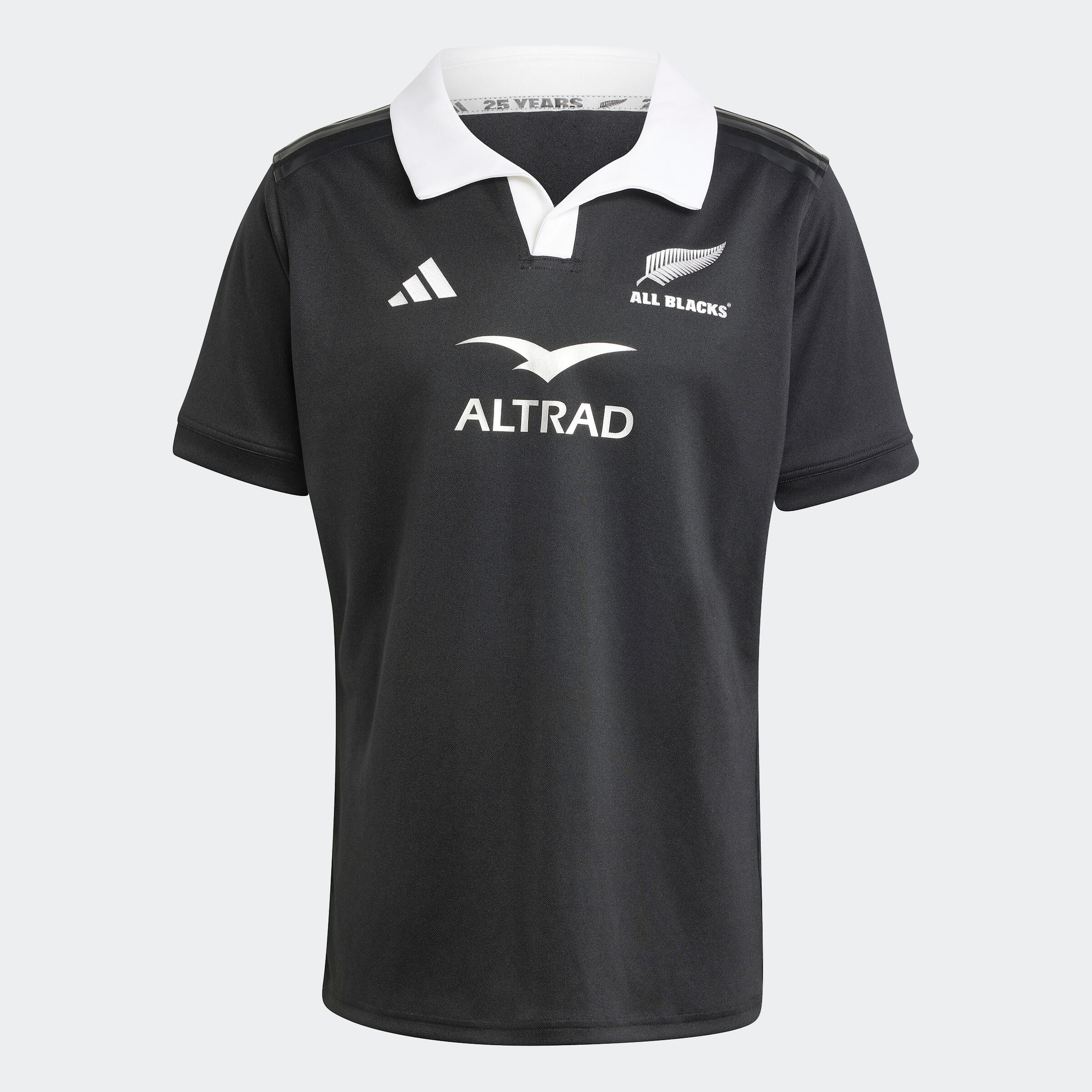 Kinder Rugby Trikot All Blacks Neuseeland 2024 Replica - schwarz