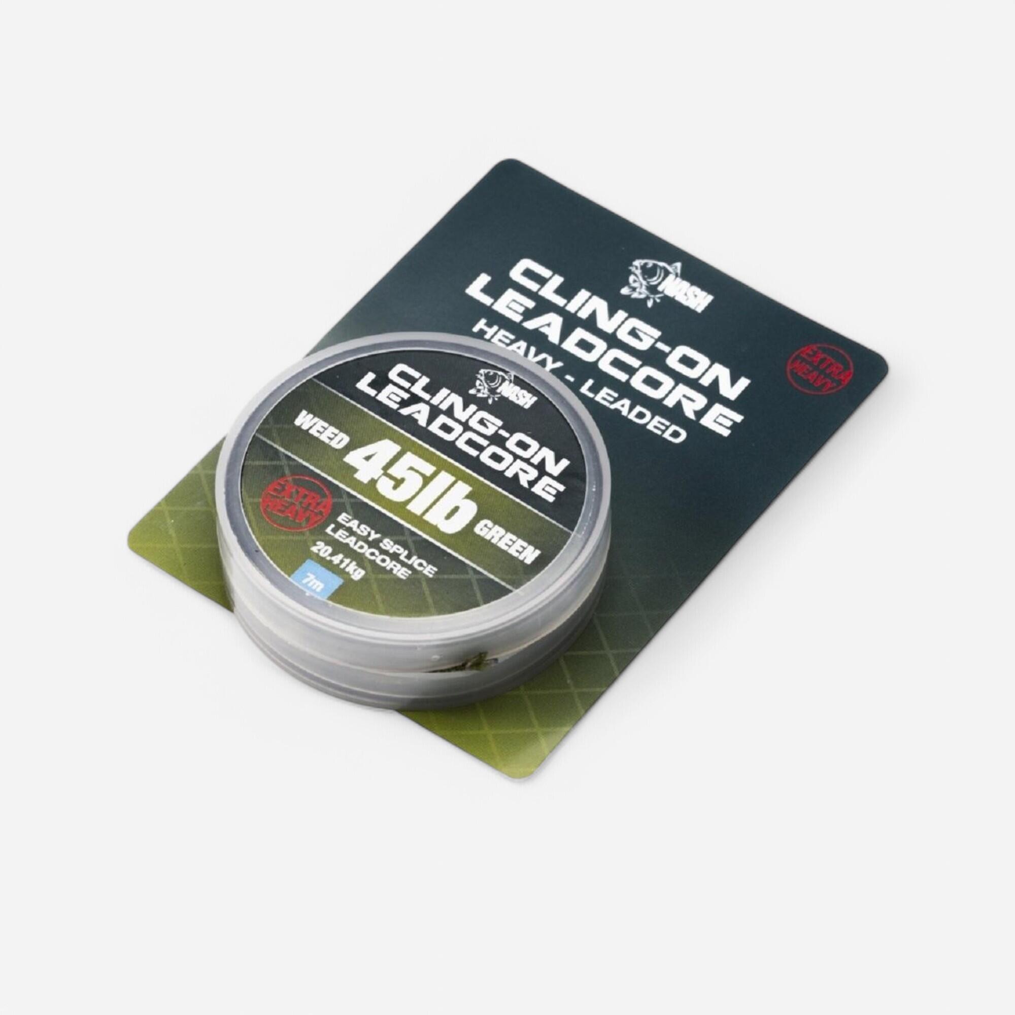 Leadcore Nash Cling-On 45 lb 7 m Weed Karpfenangeln