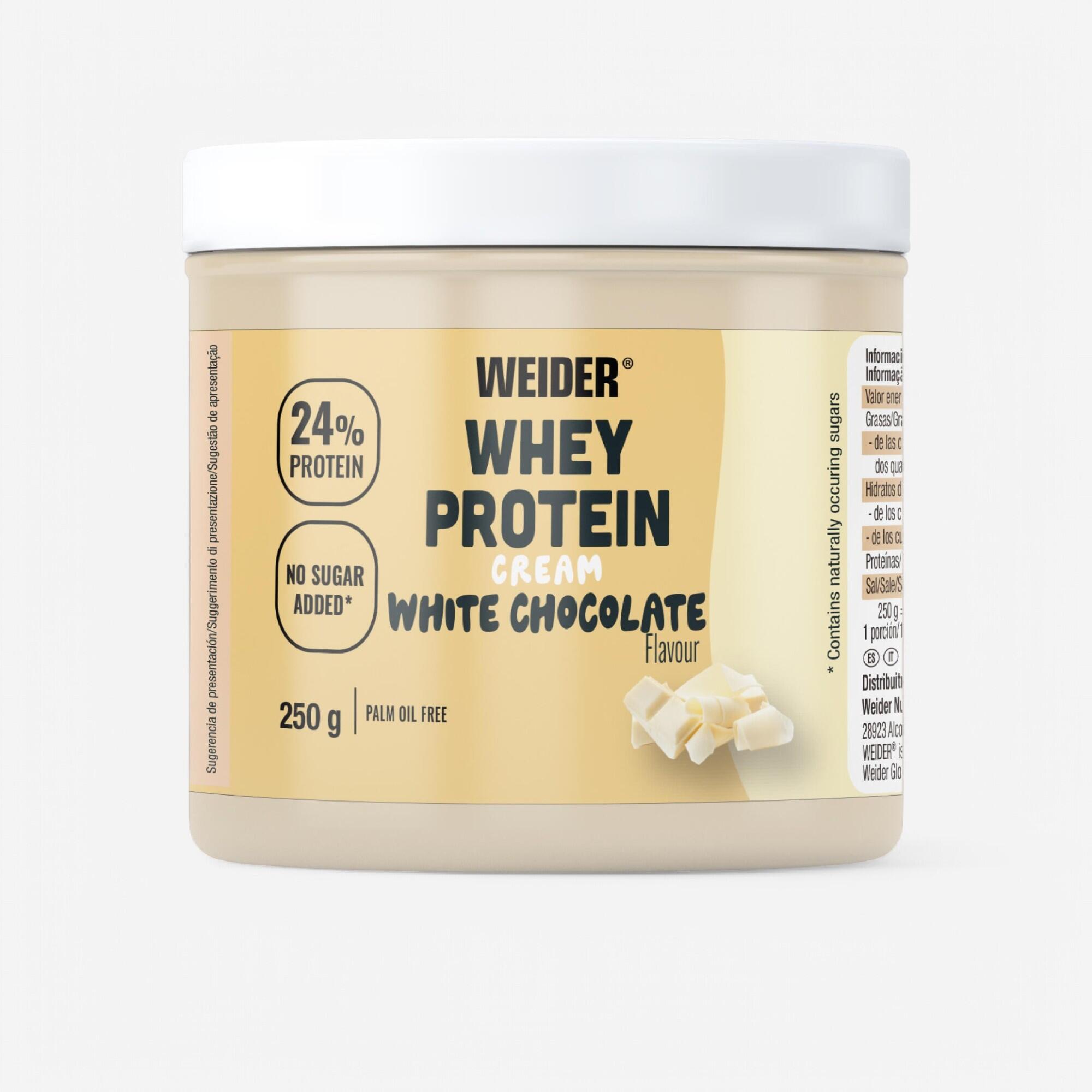 Proteinaufstrich weiße Schokolade Whey Protein Cream 250 g