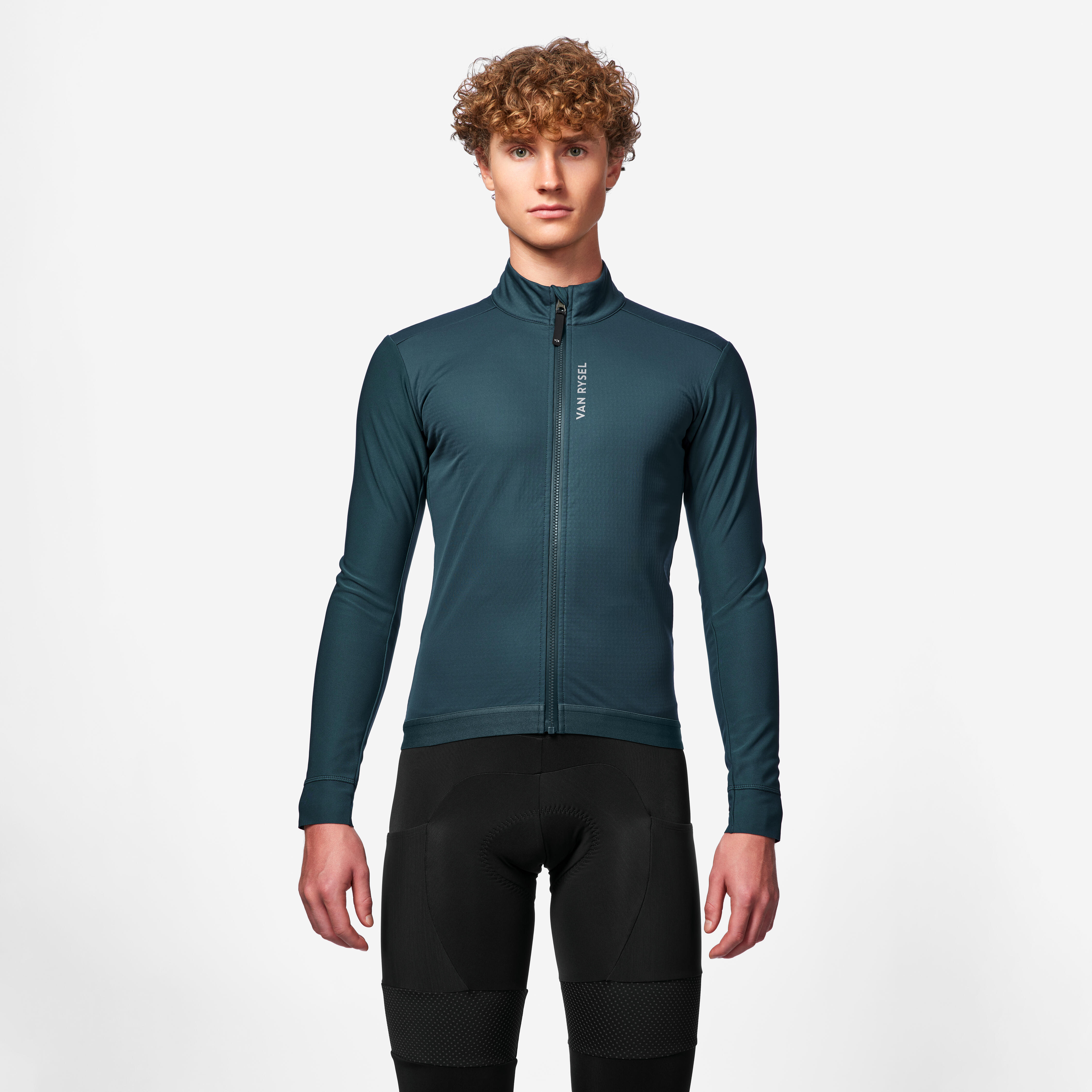 Fahrrad Winterjacke Rennrad Herren Racer 2 grün