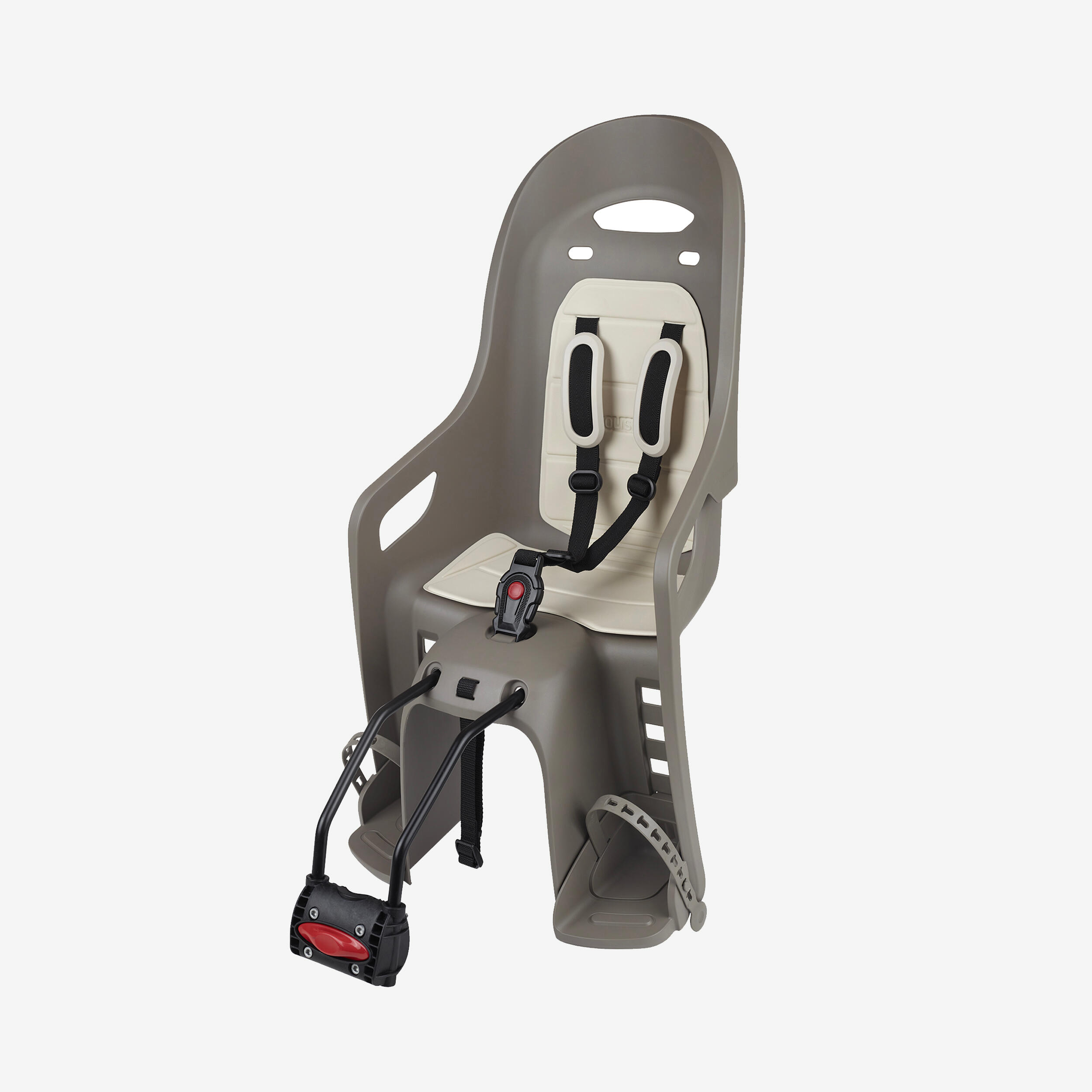 Fahrrad-Kindersitz Polisport Groovy Rahmenmontage beige