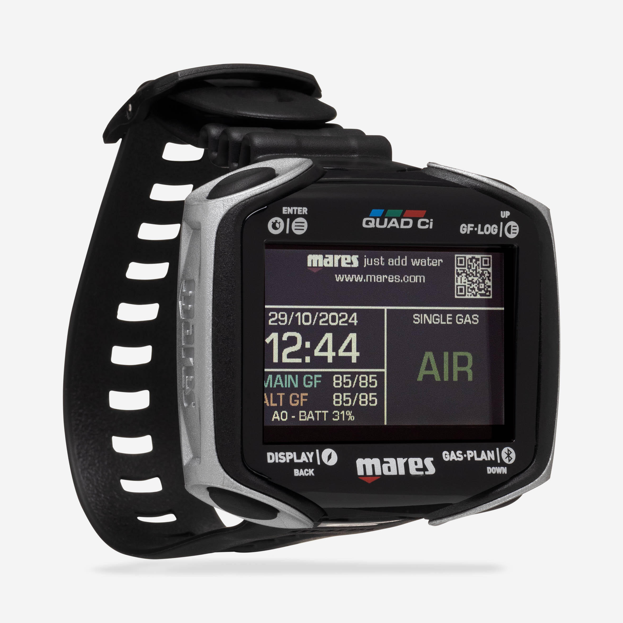 Tauchcomputer Mares QUAD Ci Farbdisplay