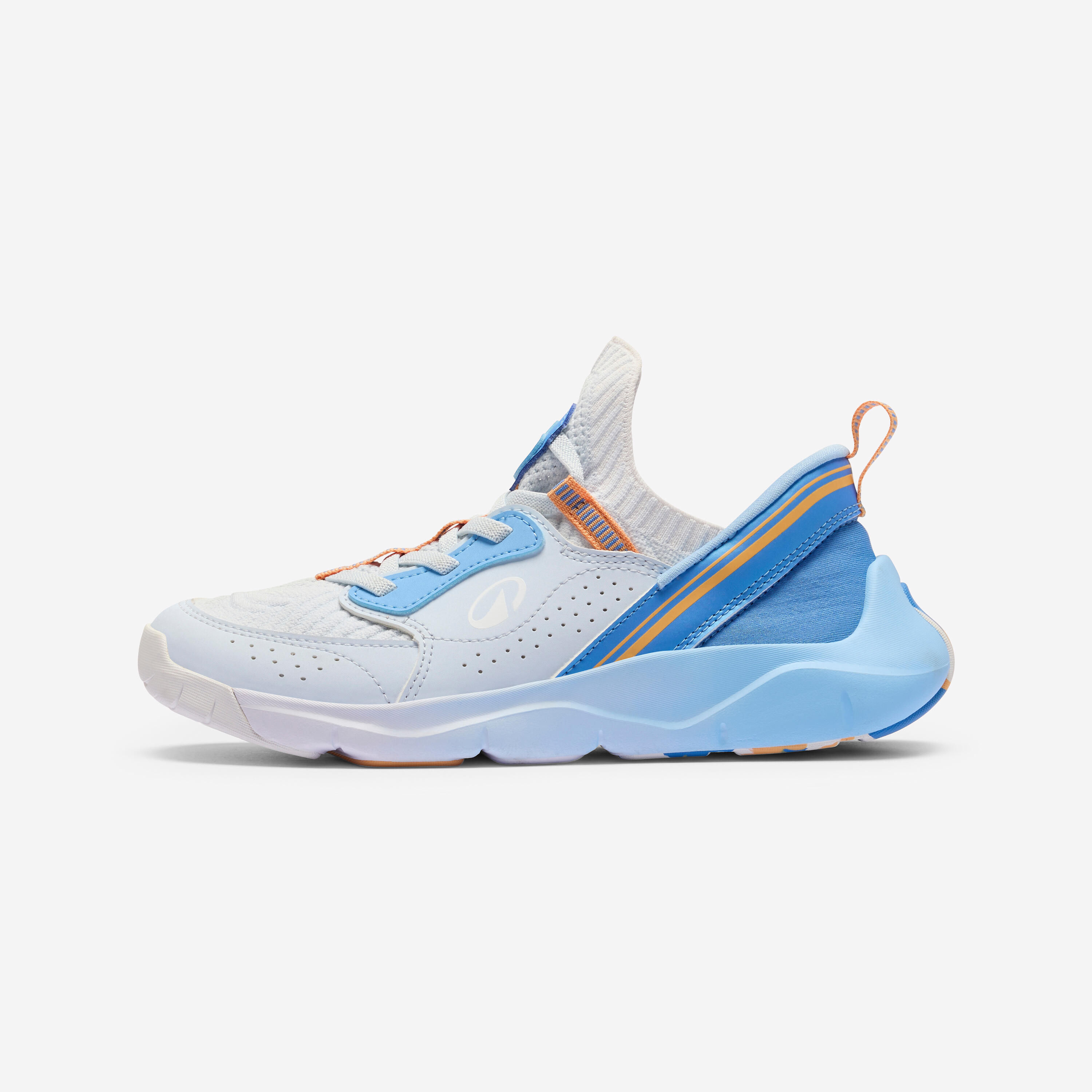 Sportschuhe Kinder einfaches Anziehen - Playful Easy blau/weiß