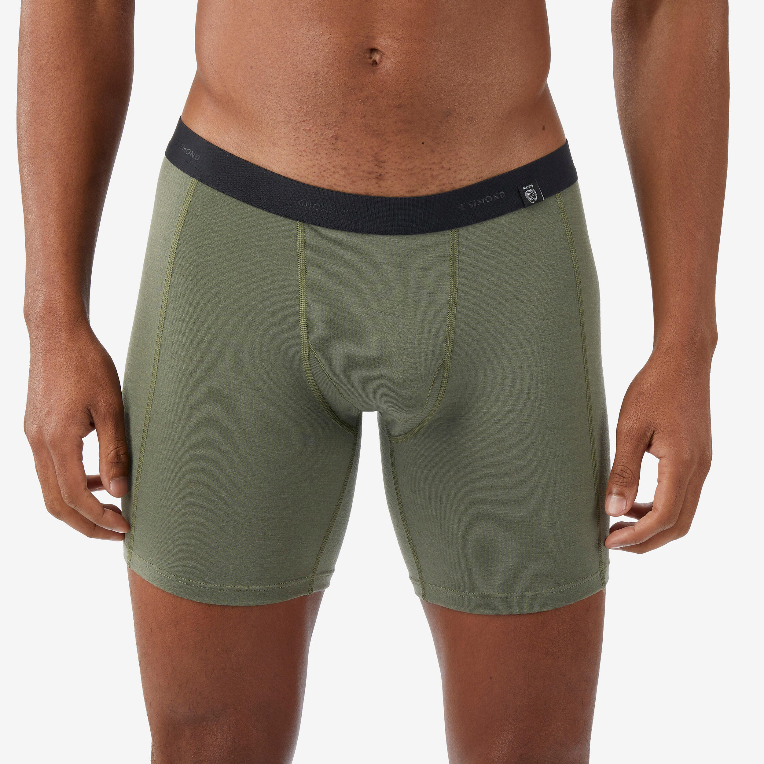 Unterhose Boxershorts Herren Merinowolle Trekking - MT500