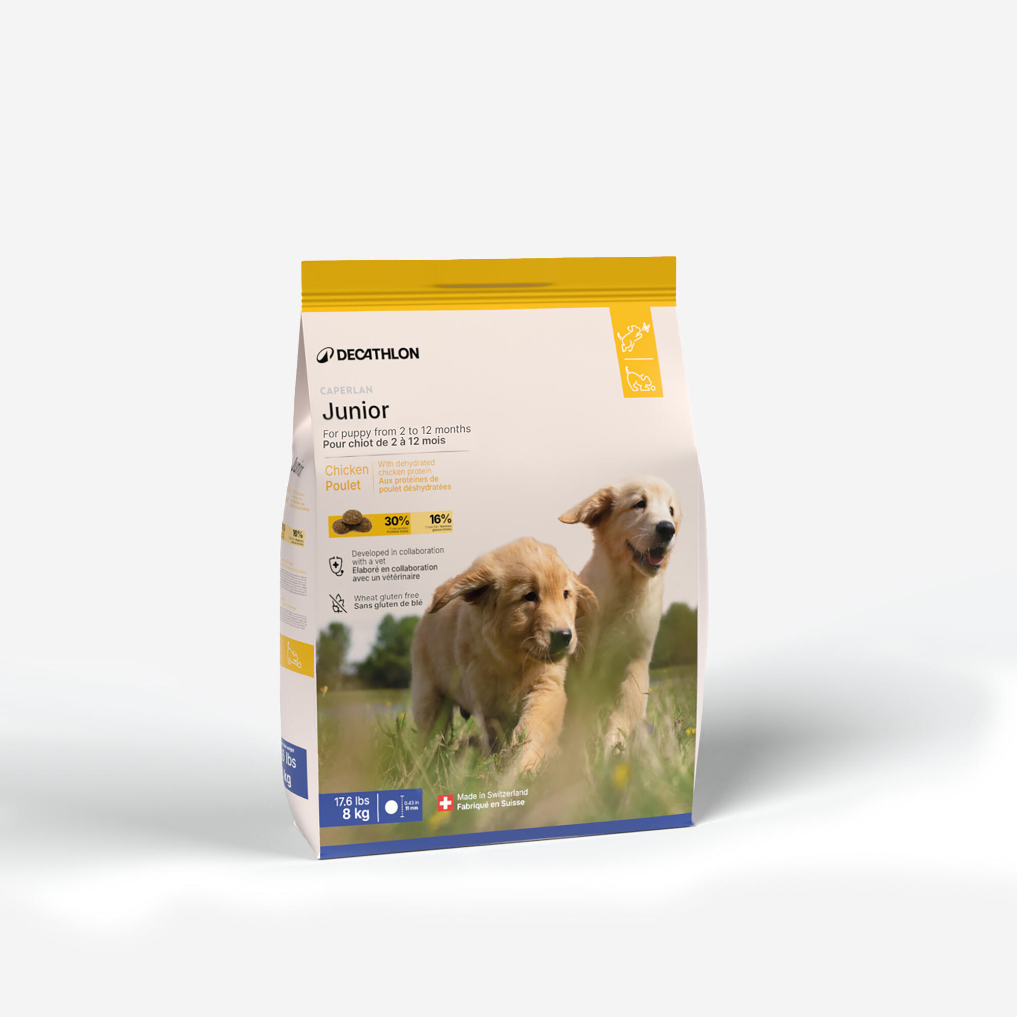 Hunde Trockenfutter für Welpen 8 kg