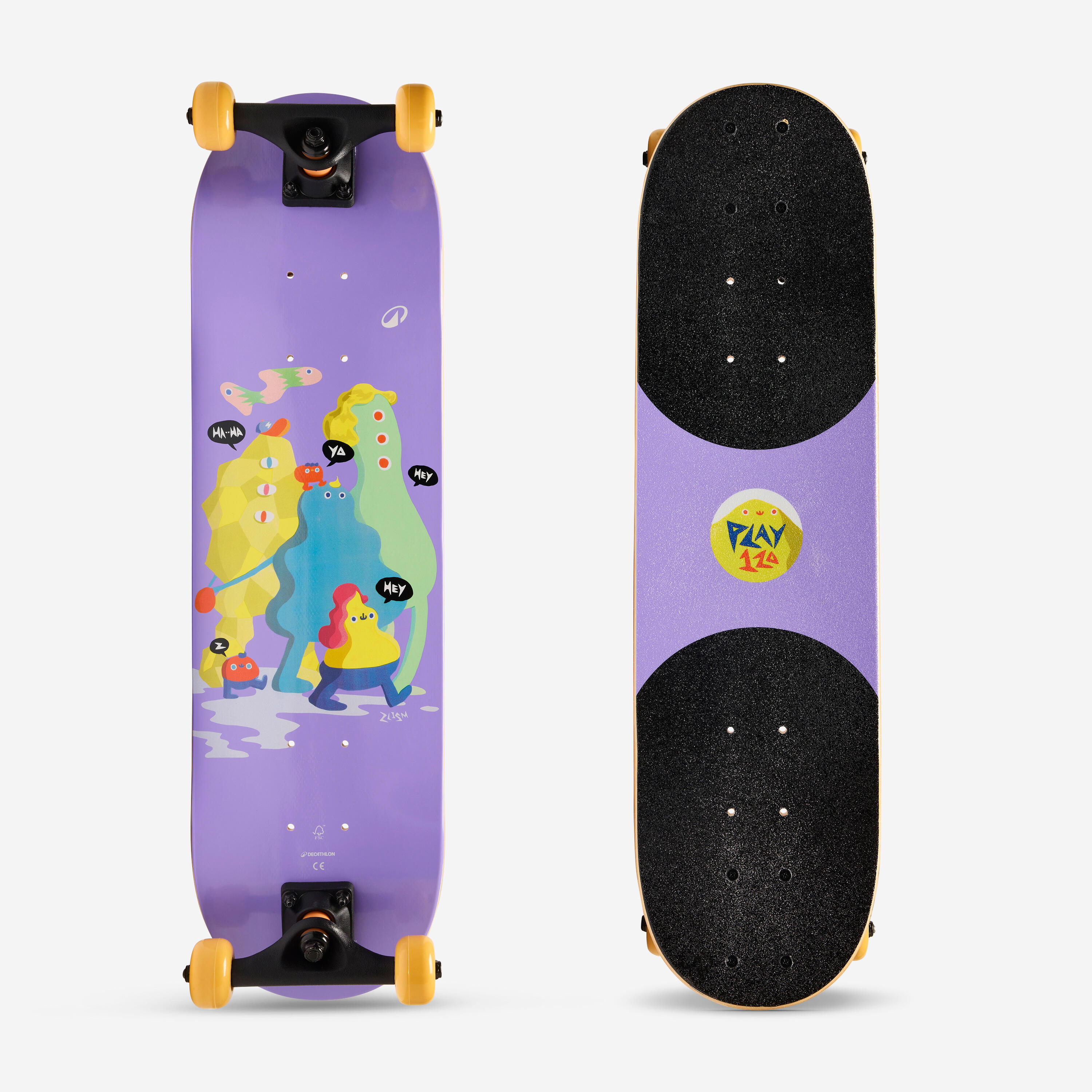 Skateboard Kinder 3–7 Jahre - Play 120 Friends