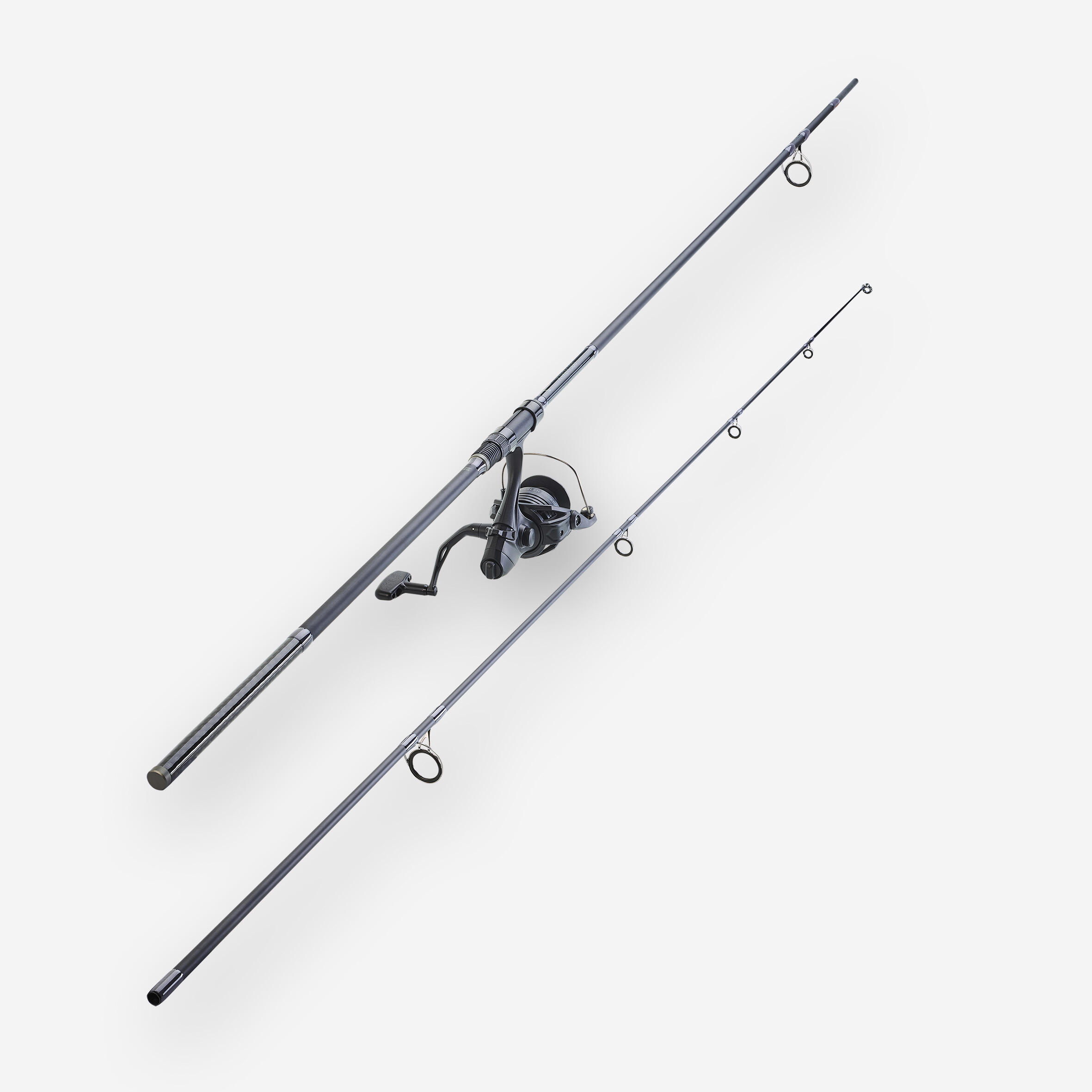 Angelset Xtrem 500 12' 3 lbs Rute und Rolle Karpfenangeln