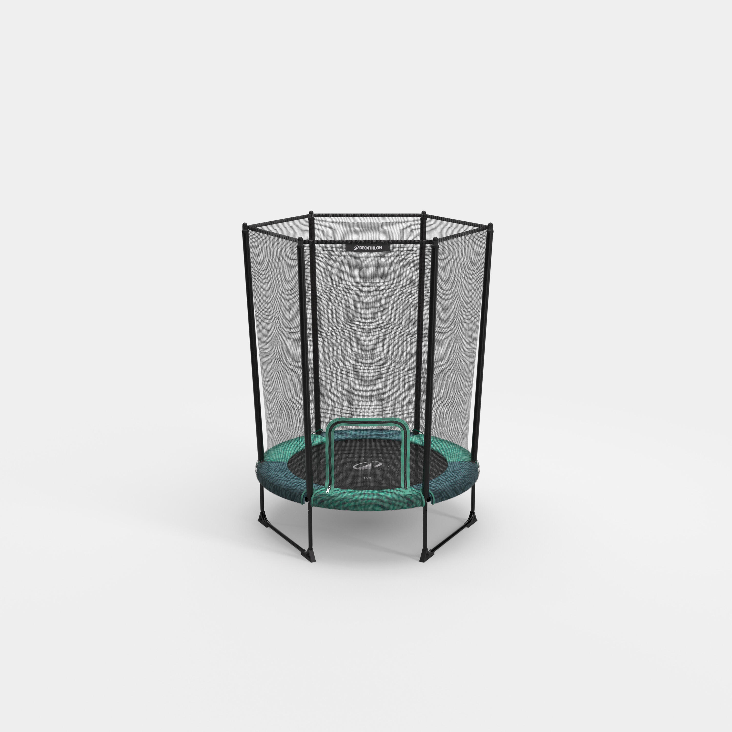 Trampolin Indoor mit Sicherheitsnetz - 140