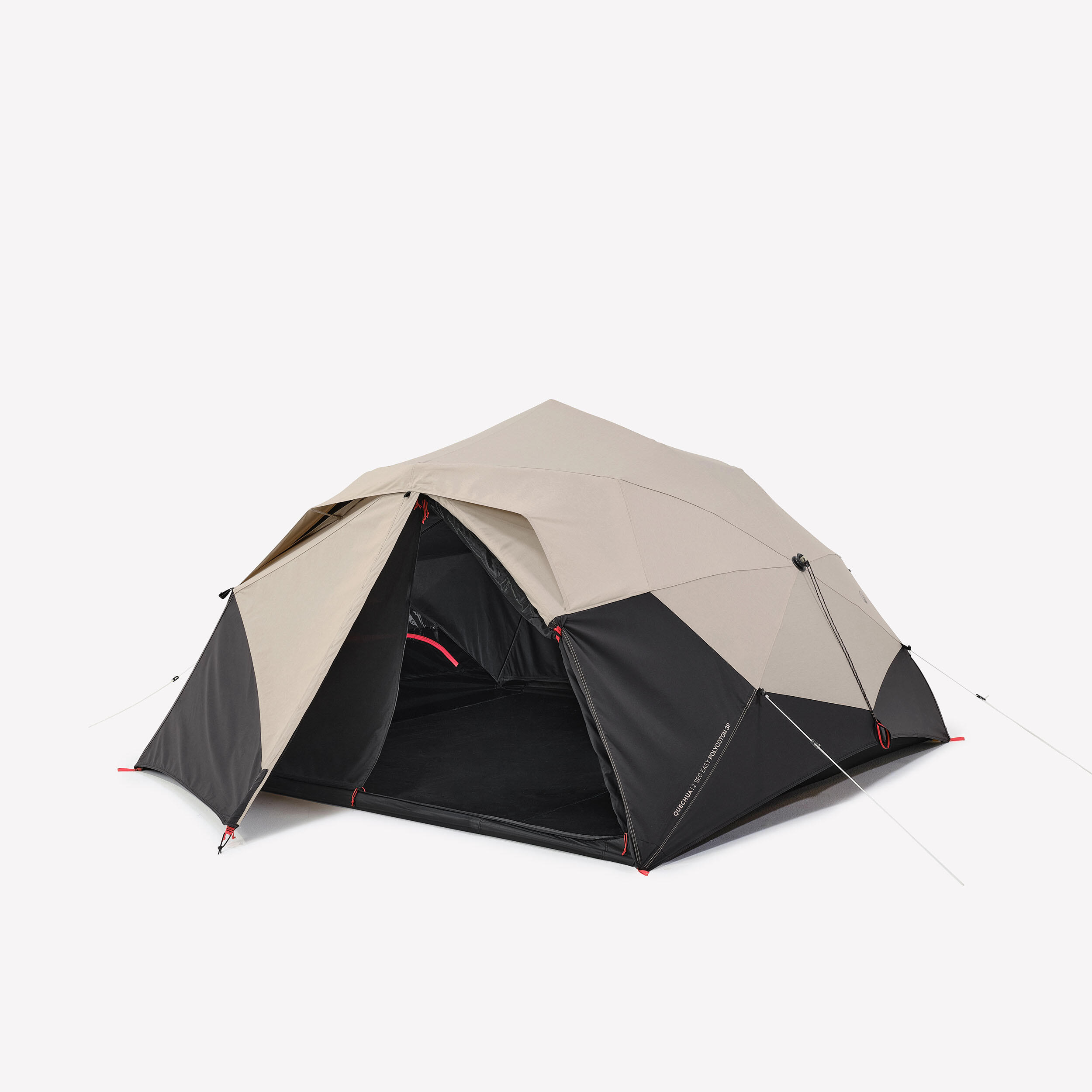 Campingzelt Faltzelt - 2 Seconds Easy für 3 Personen Polybaumwolle