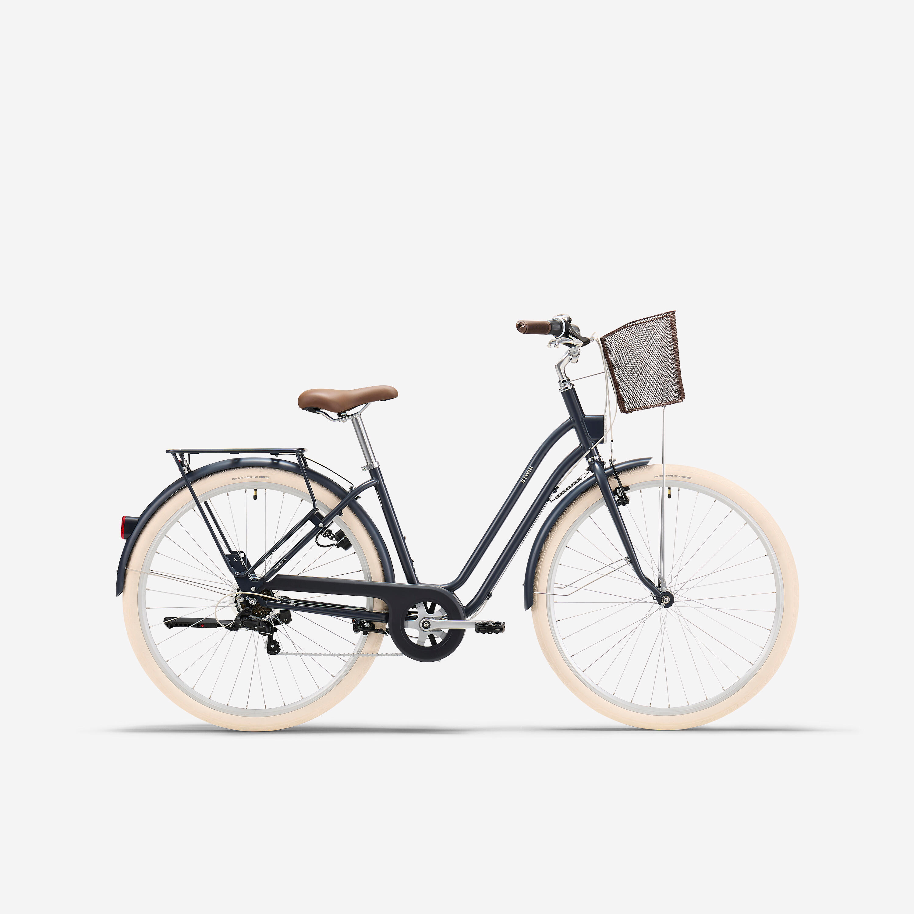 City Bike 28 Zoll Elops 520 LF dunkelblau