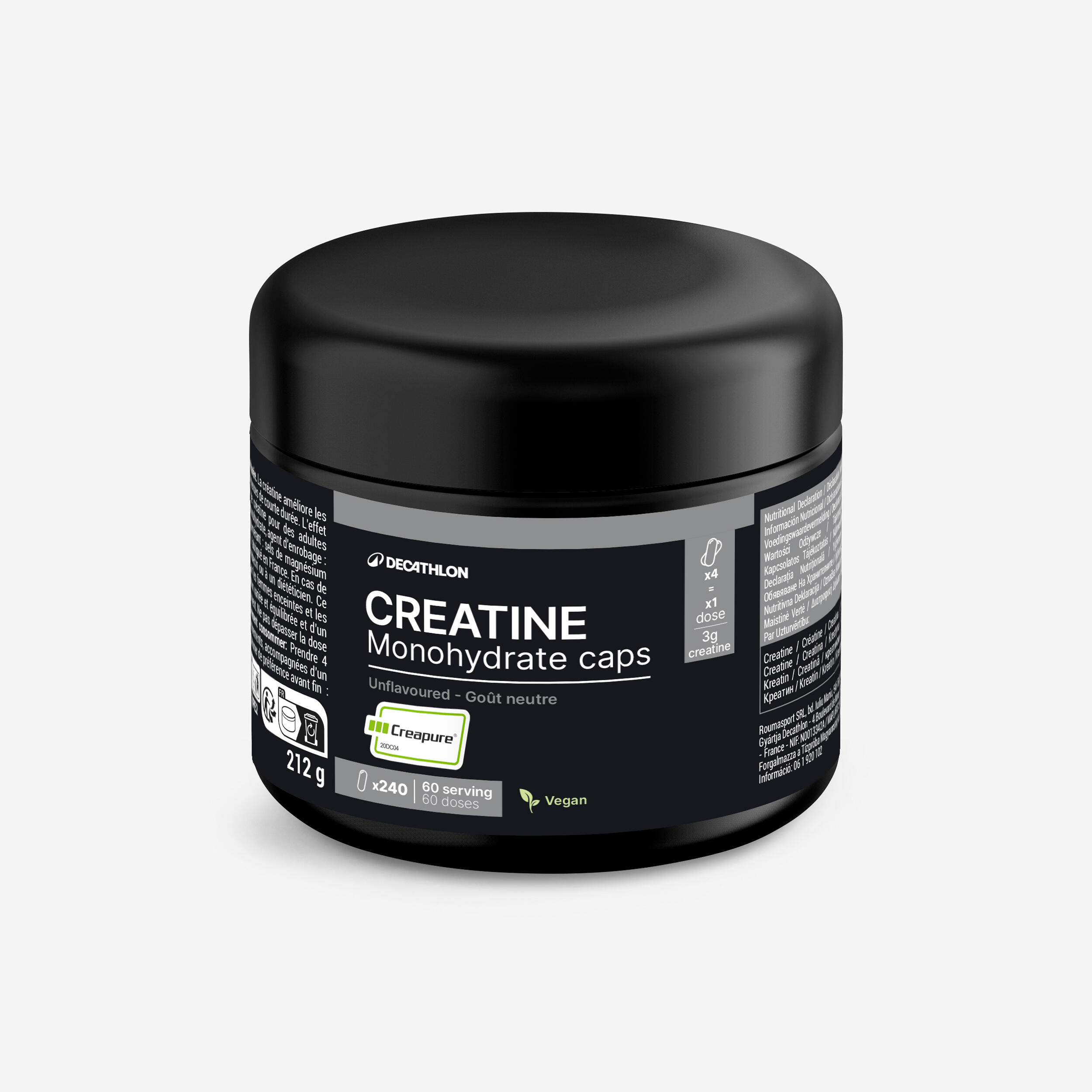 Kreatin Monohydrate Kapseln Creapure®