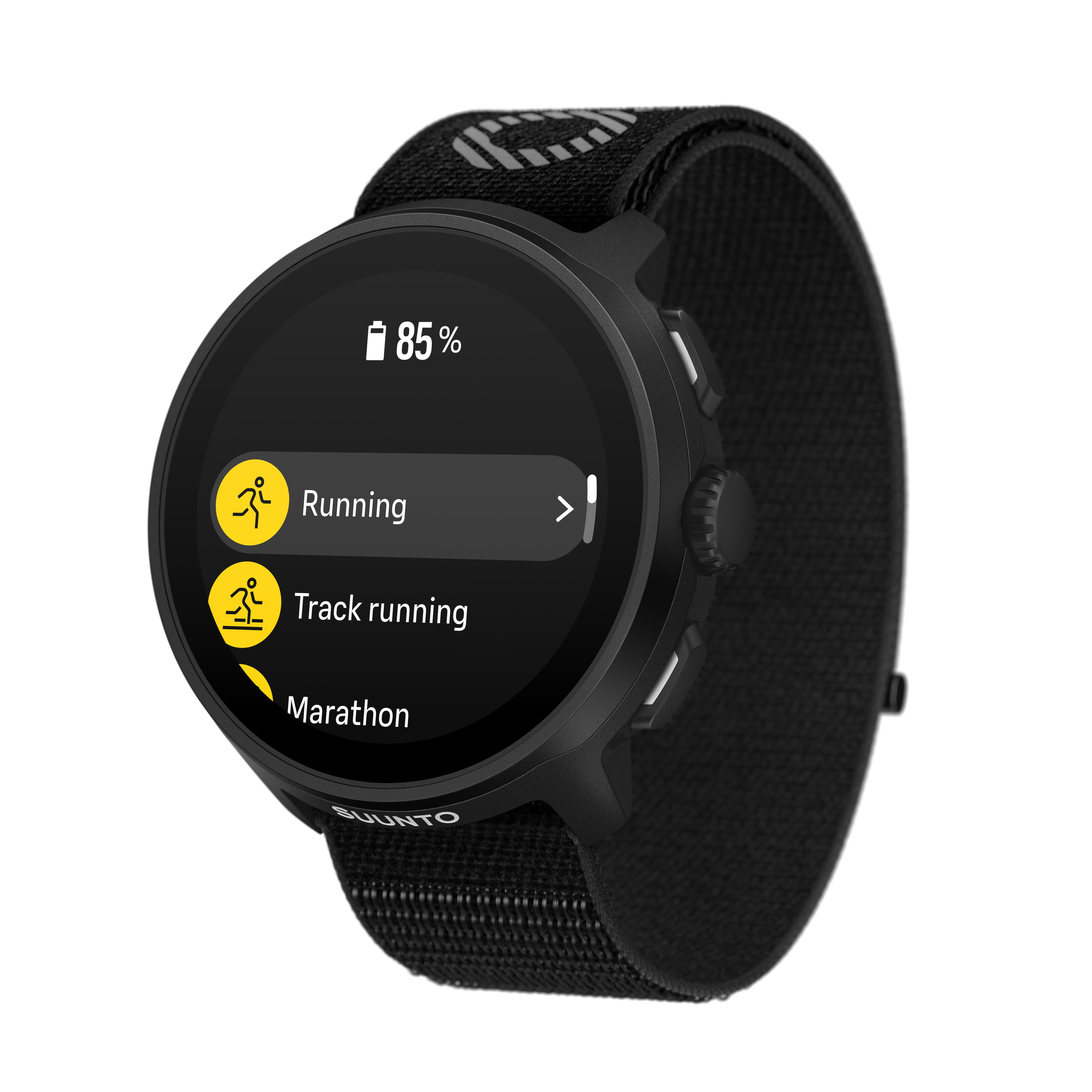 GPS-Uhr Sportuhr Laufuhr Suunto - Run All Black