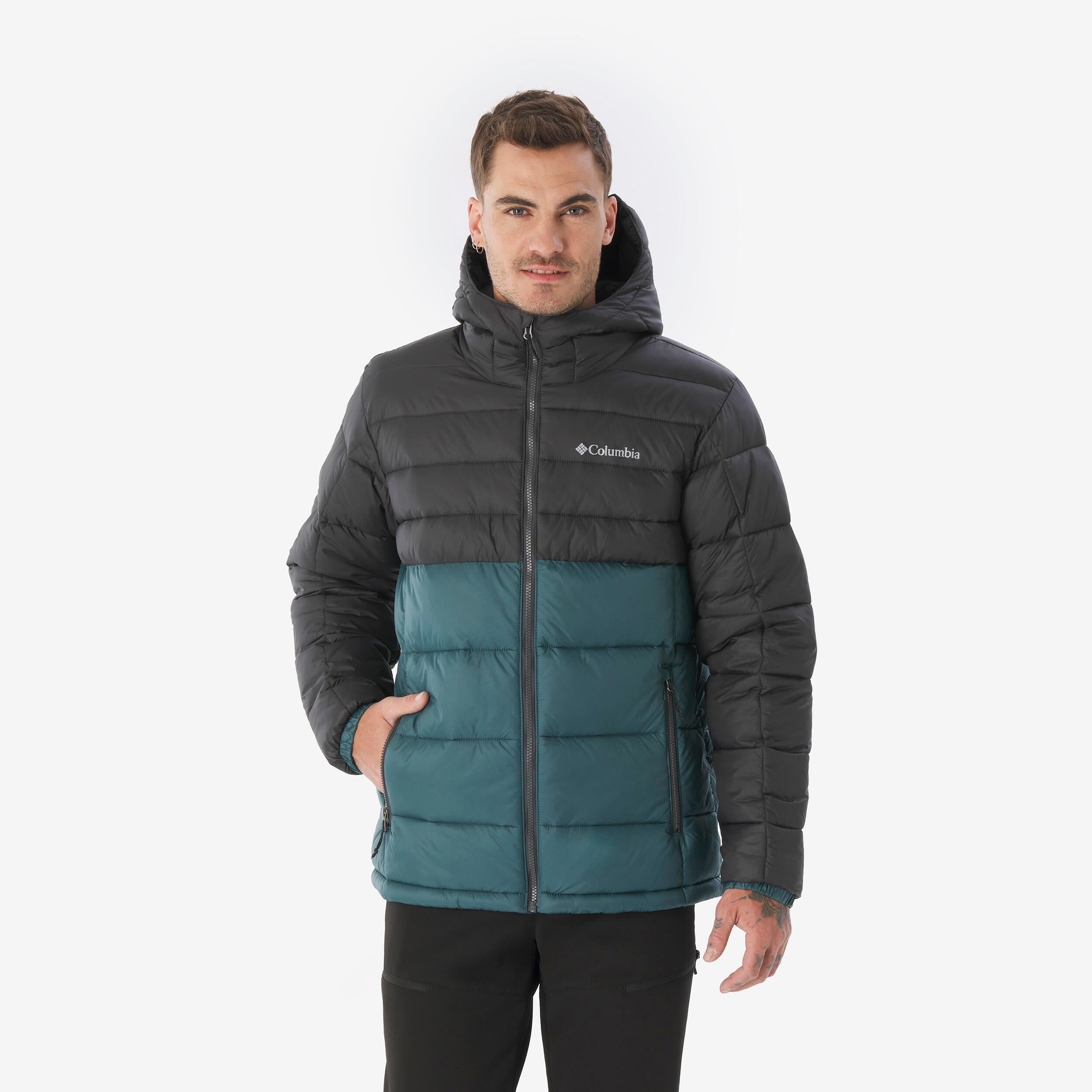 Wattierte Jacke Herren warm Trekking - Columbia Buck Butte™ II blau
