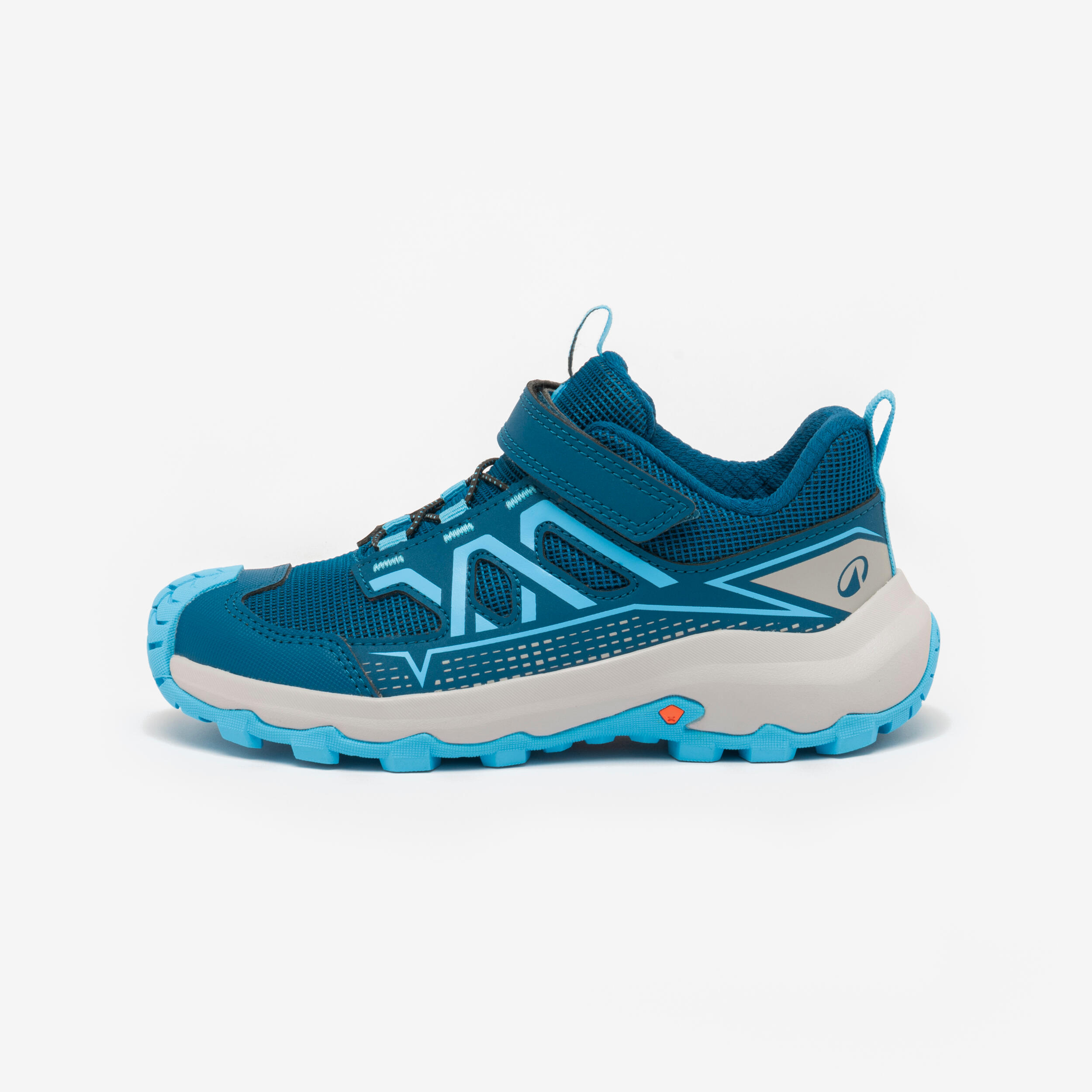 Wanderschuhe Kinder Gr. 24–34 niedrig - Crossrock blau