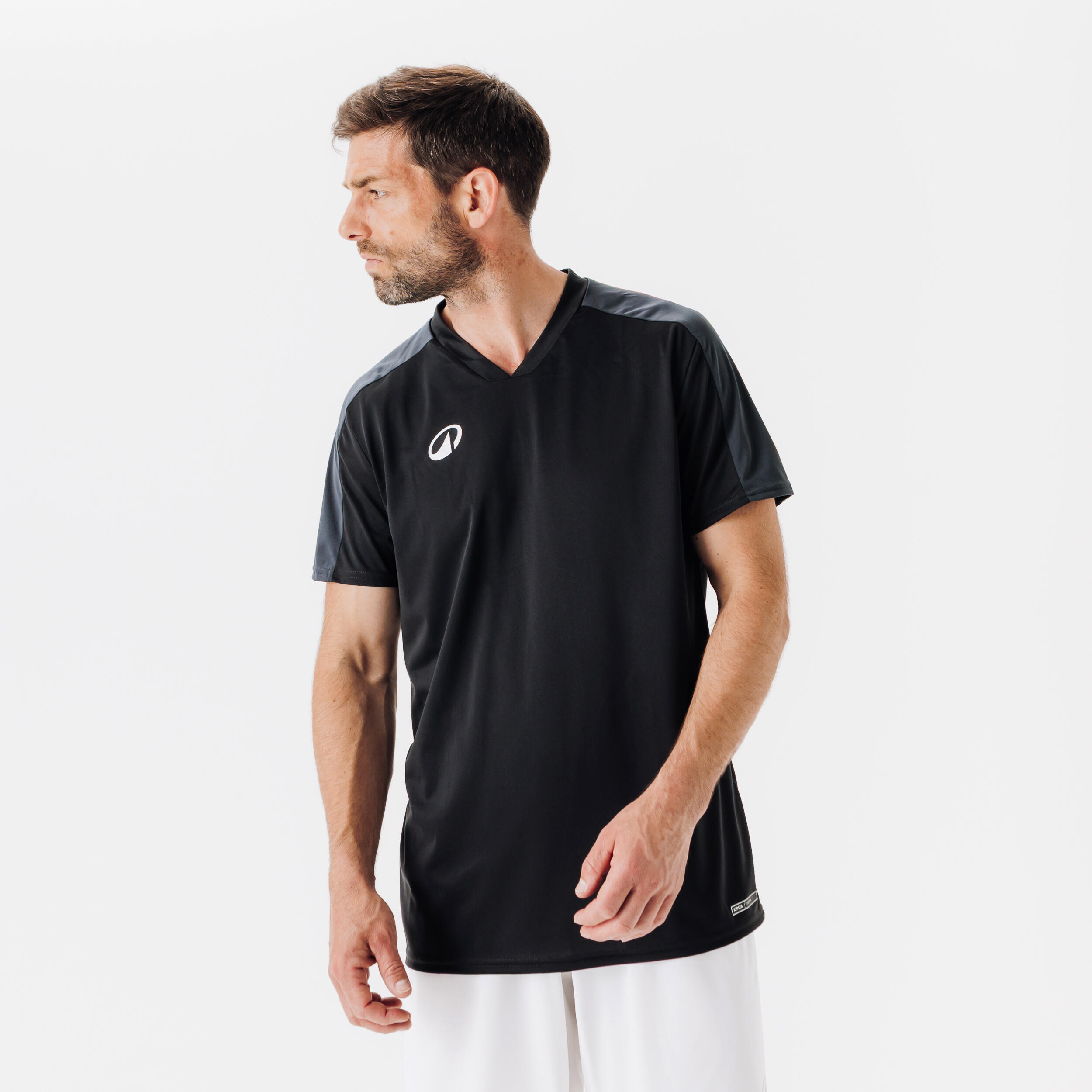 Damen/Herren Fußball Trikot - Essential Club schwarz