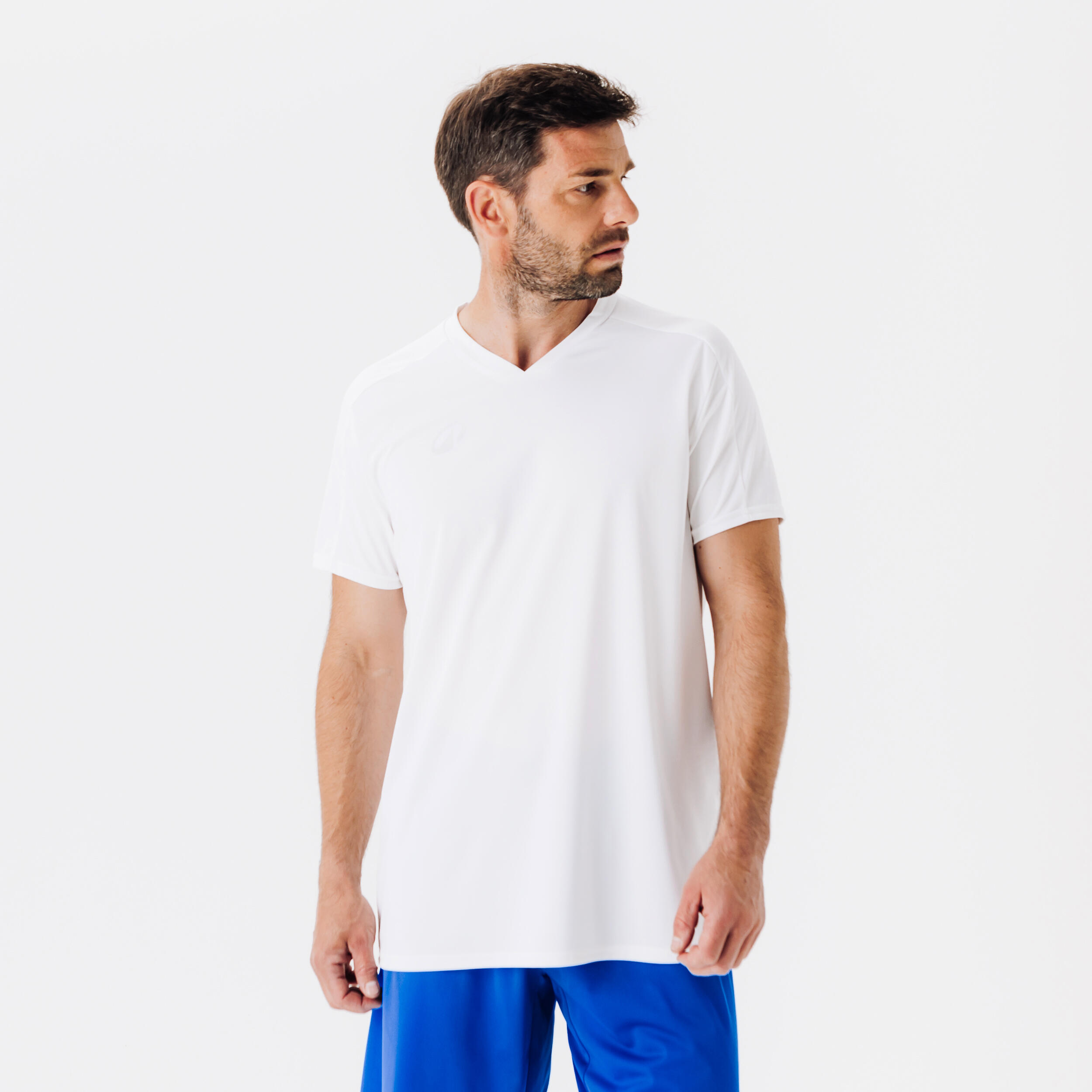 Damen/Herren Fußball Trikot - Essential Club weiß