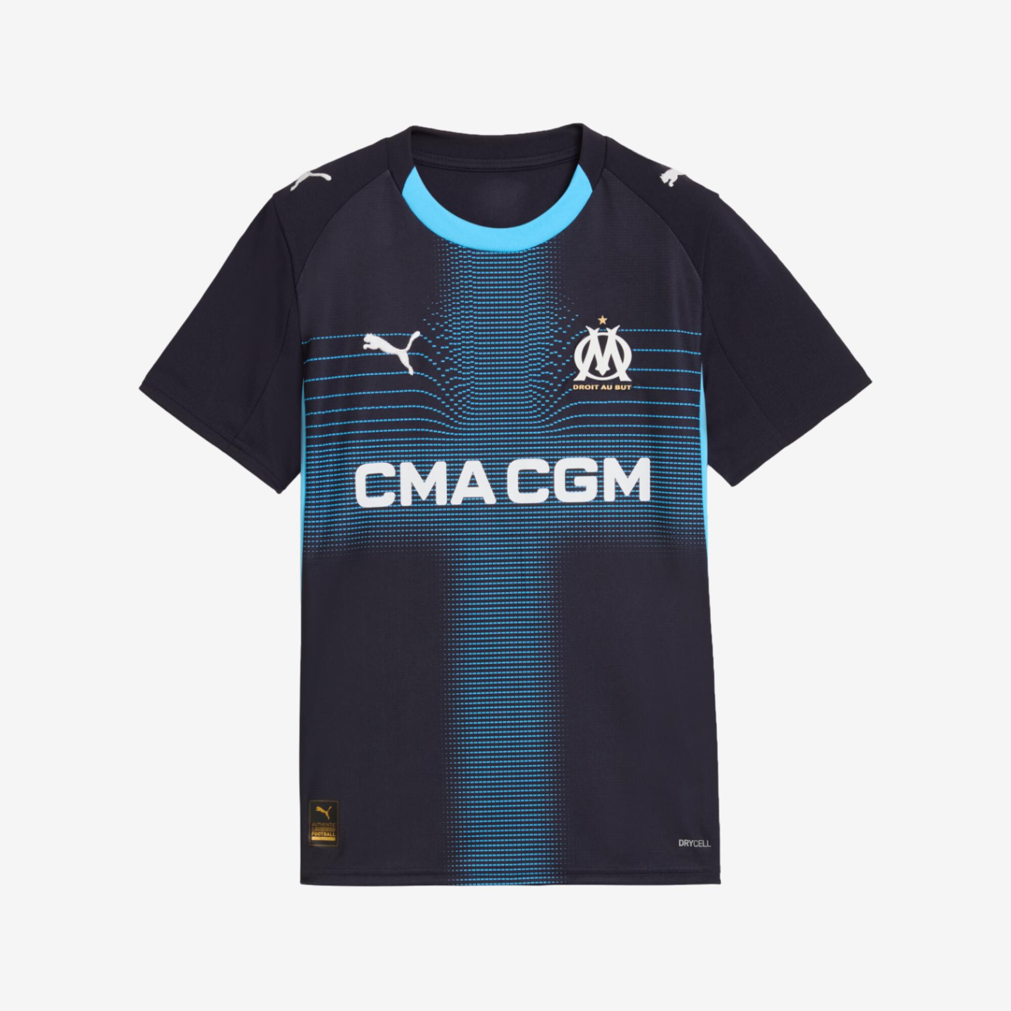 Kinder Fußball Trikot - Offizielles Trikot Olympique Marseille 25/26 Auswärts