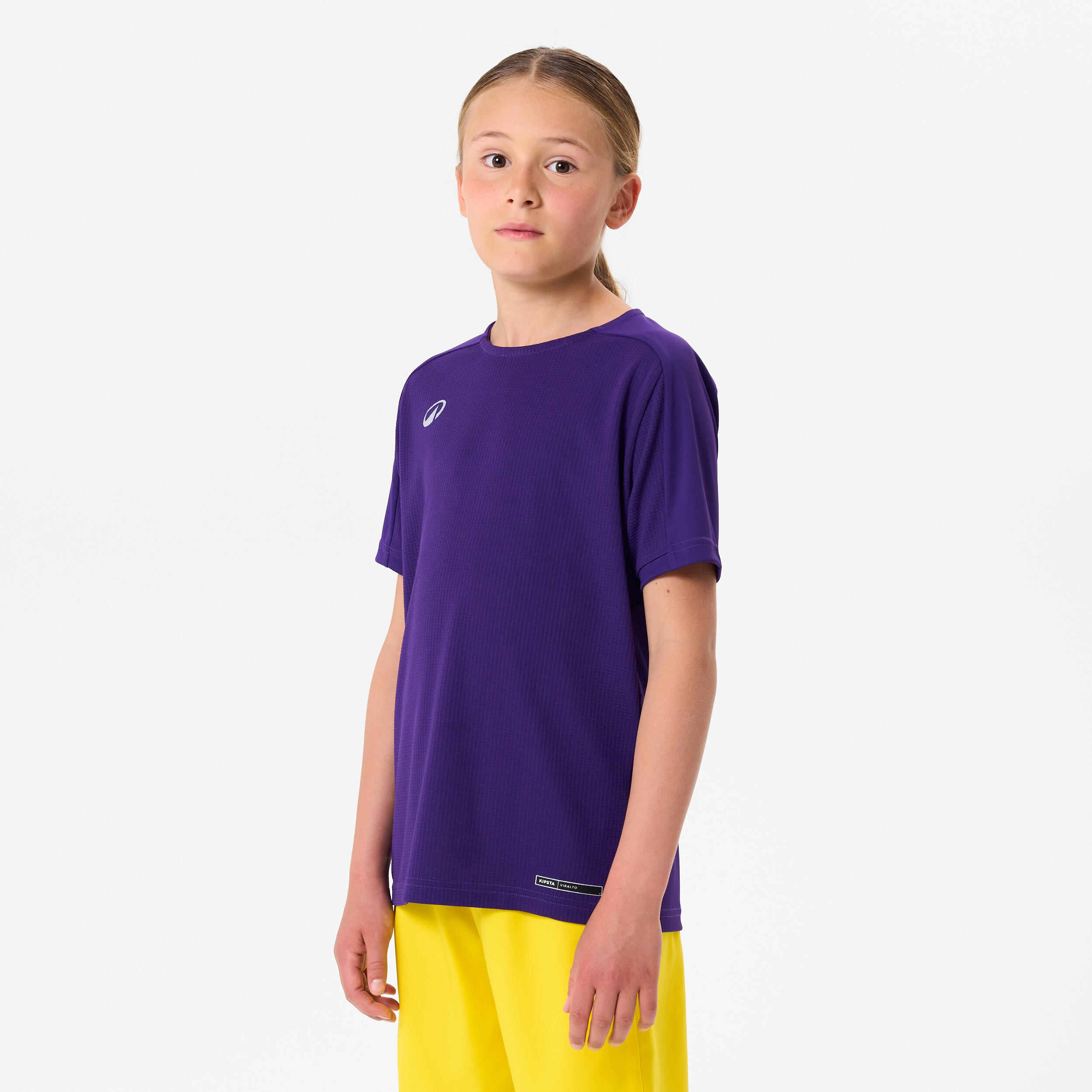 Kinder Fußball Trikot kurzarm - VIRALTO Club - violett