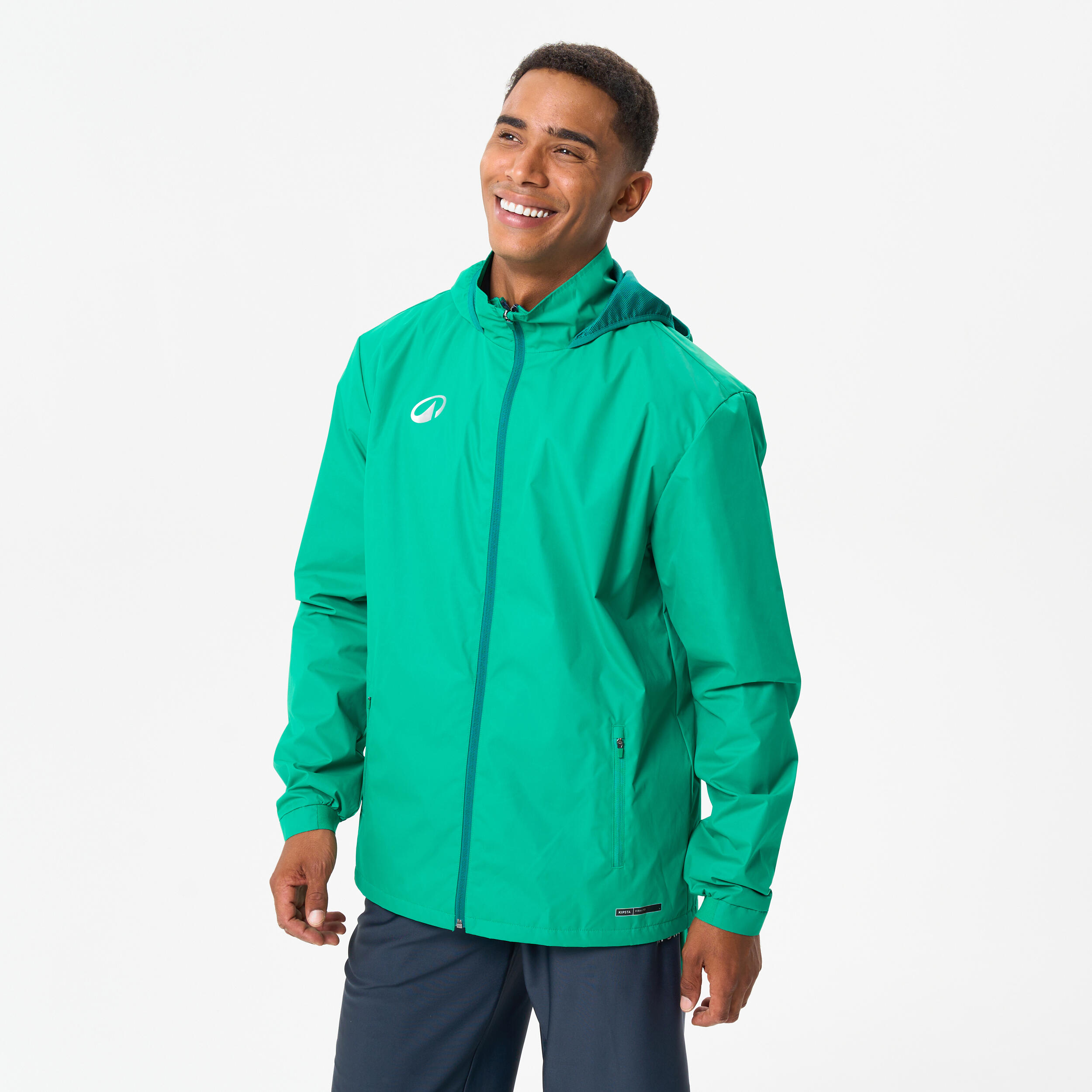 Damen/Herren Fußball Regenjacke - Viralto Club grün