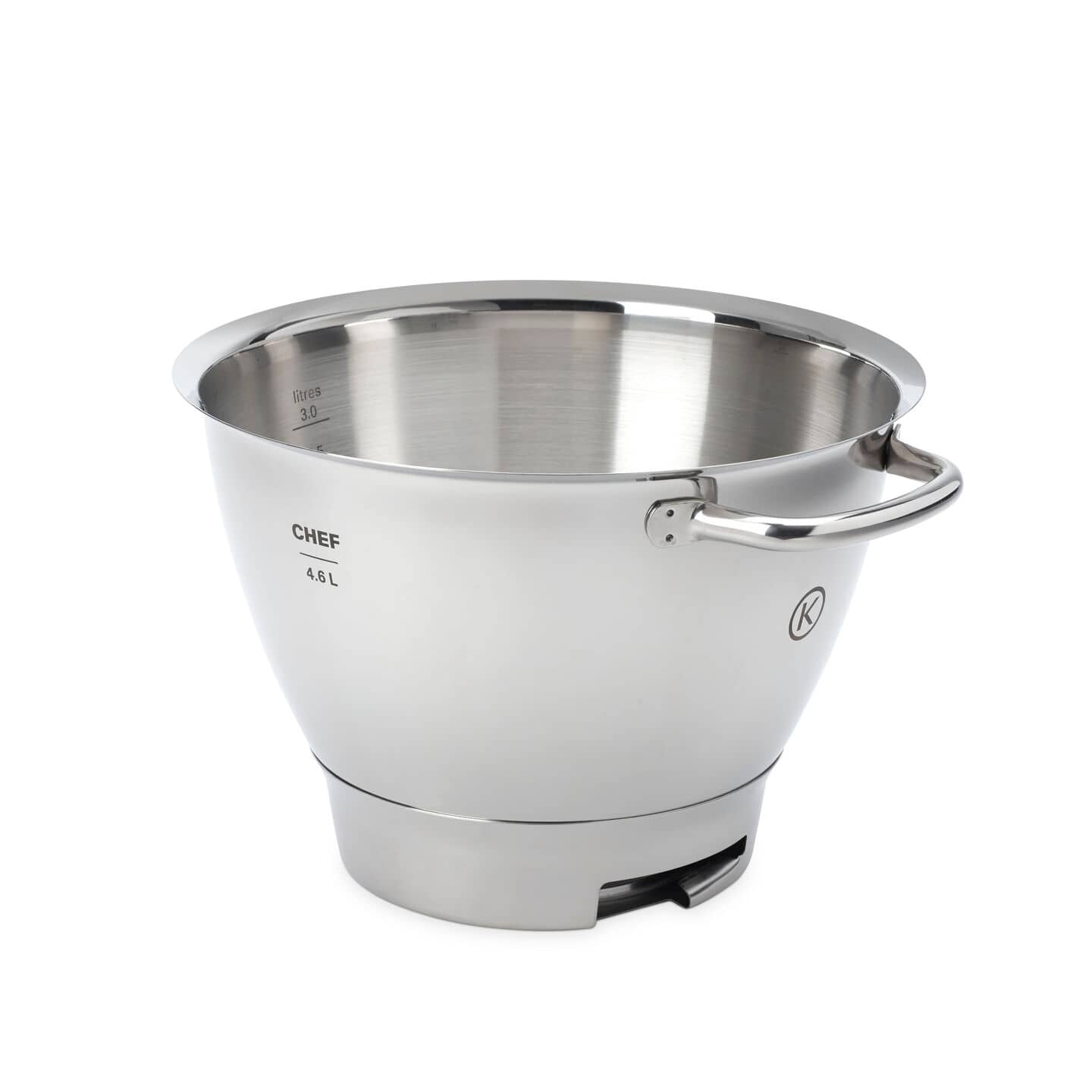 Kenwood EdelstahlSchüssel Chef Titanium (46 Liter) KAT711SS